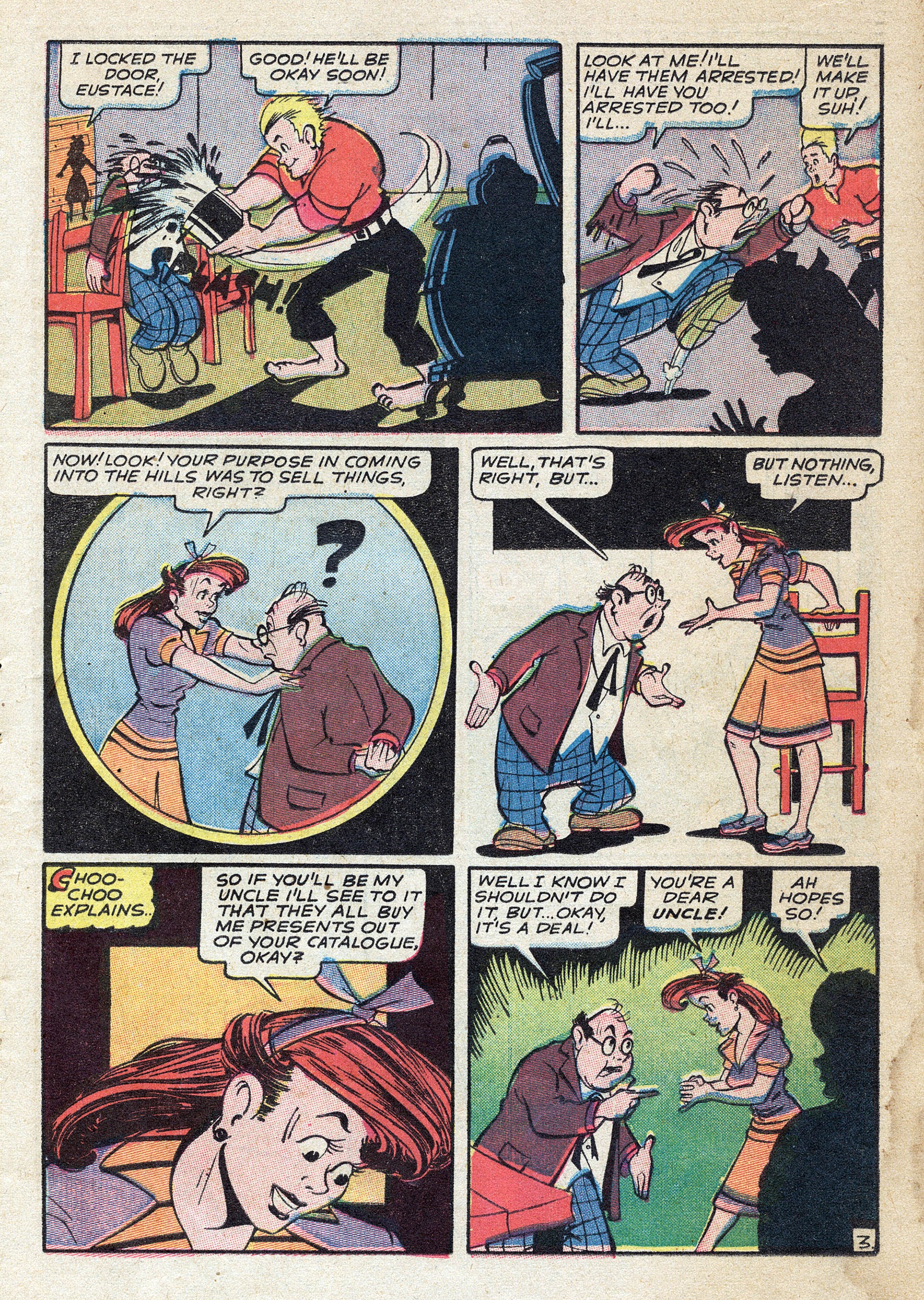 Read online Tessie the Typist comic -  Issue #1 - 17