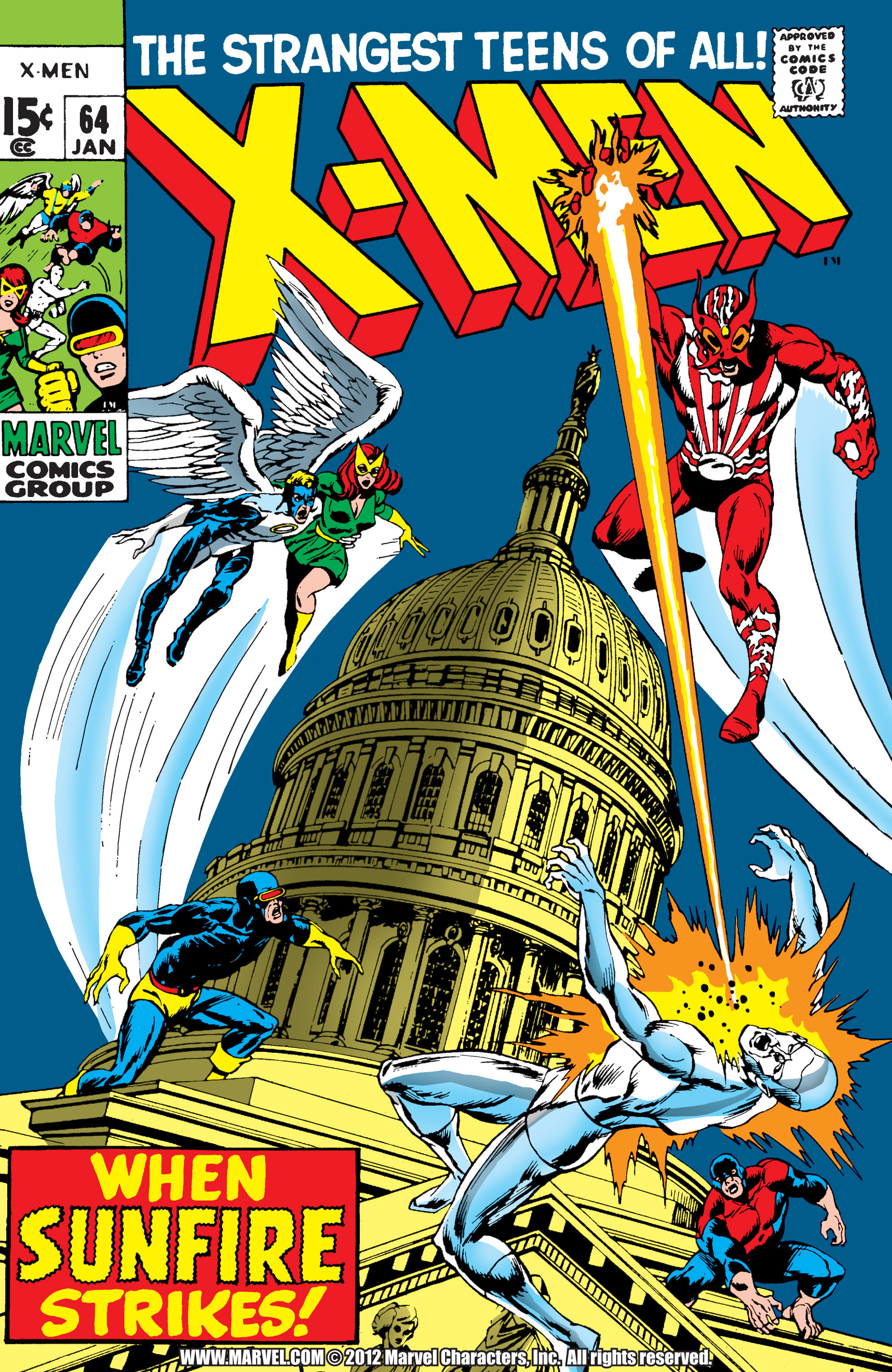 Uncanny X-Men (1963) 64 Page 0