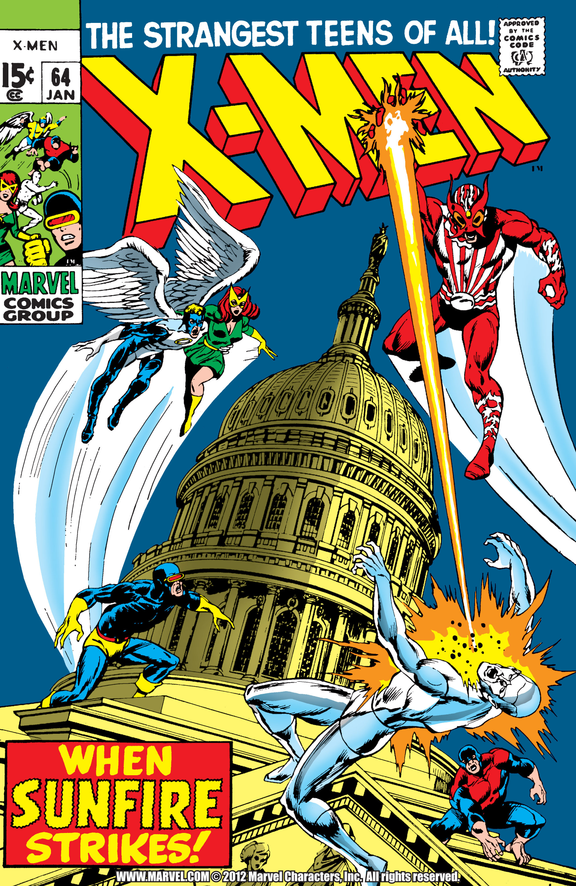 Read online Uncanny X-Men (1963) comic -  Issue #64 - 1