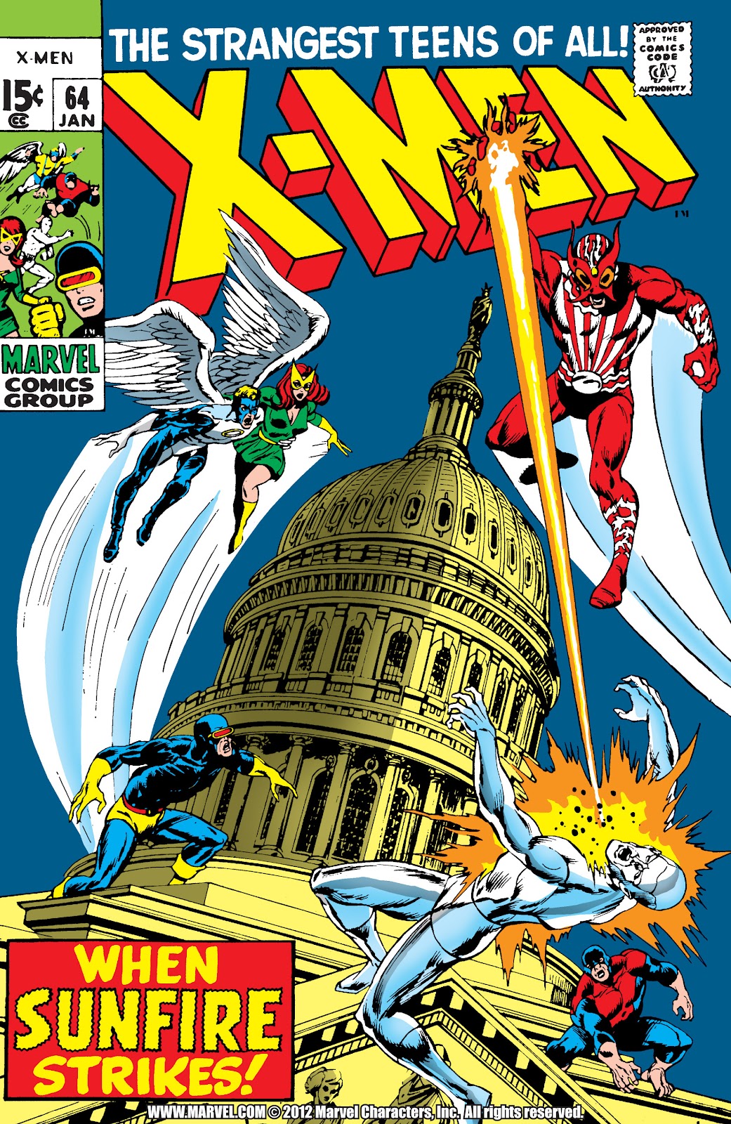 Uncanny X-Men (1963) 64 Page 1