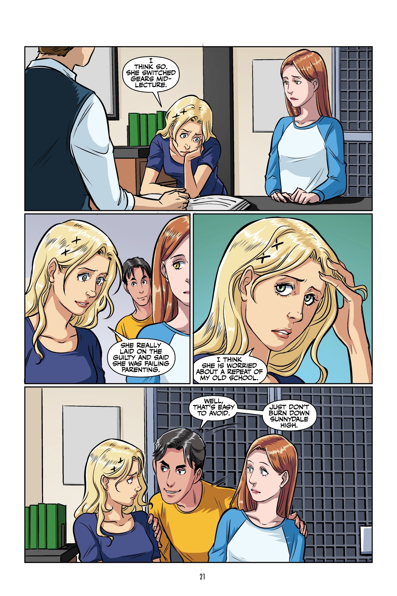 Read online Buffy: The High School Years–Parental Parasite comic -  Issue # TPB - 23