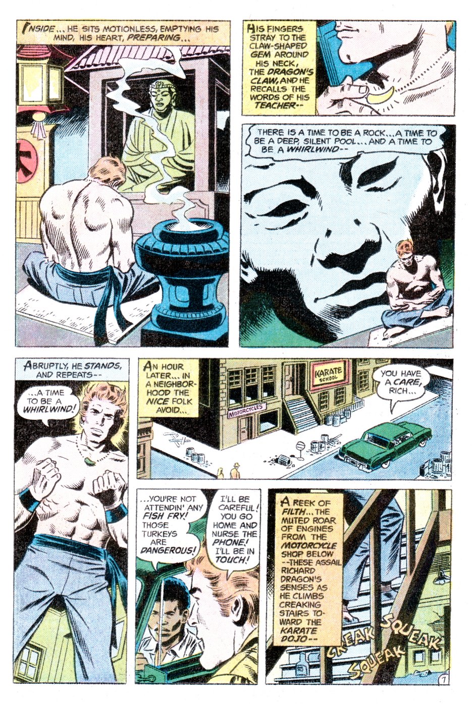 Read online Richard Dragon, Kung-Fu Fighter comic -  Issue #4 - 8
