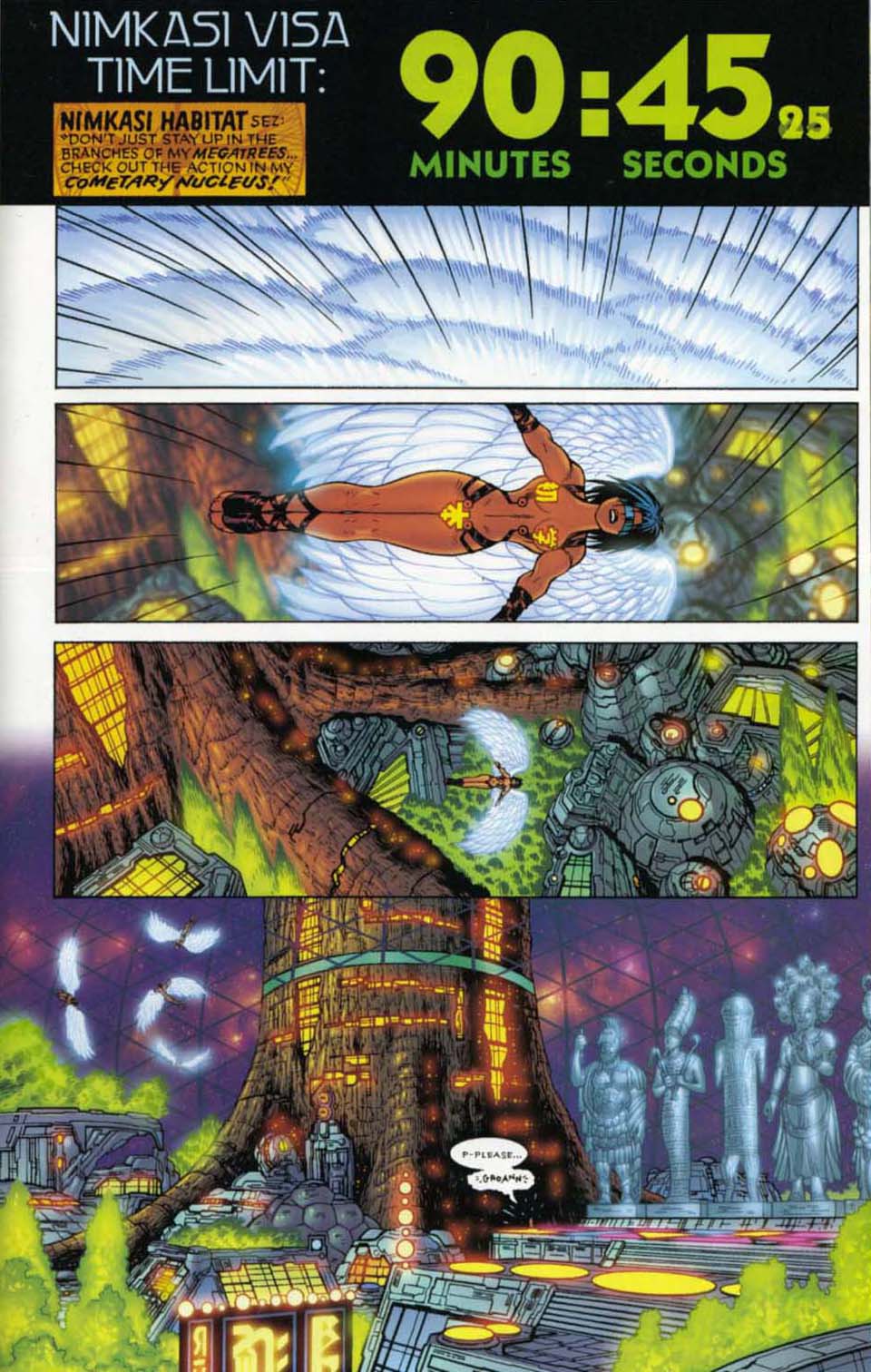 Read online Dirty Pair: Run From the Future comic -  Issue #1 - 21