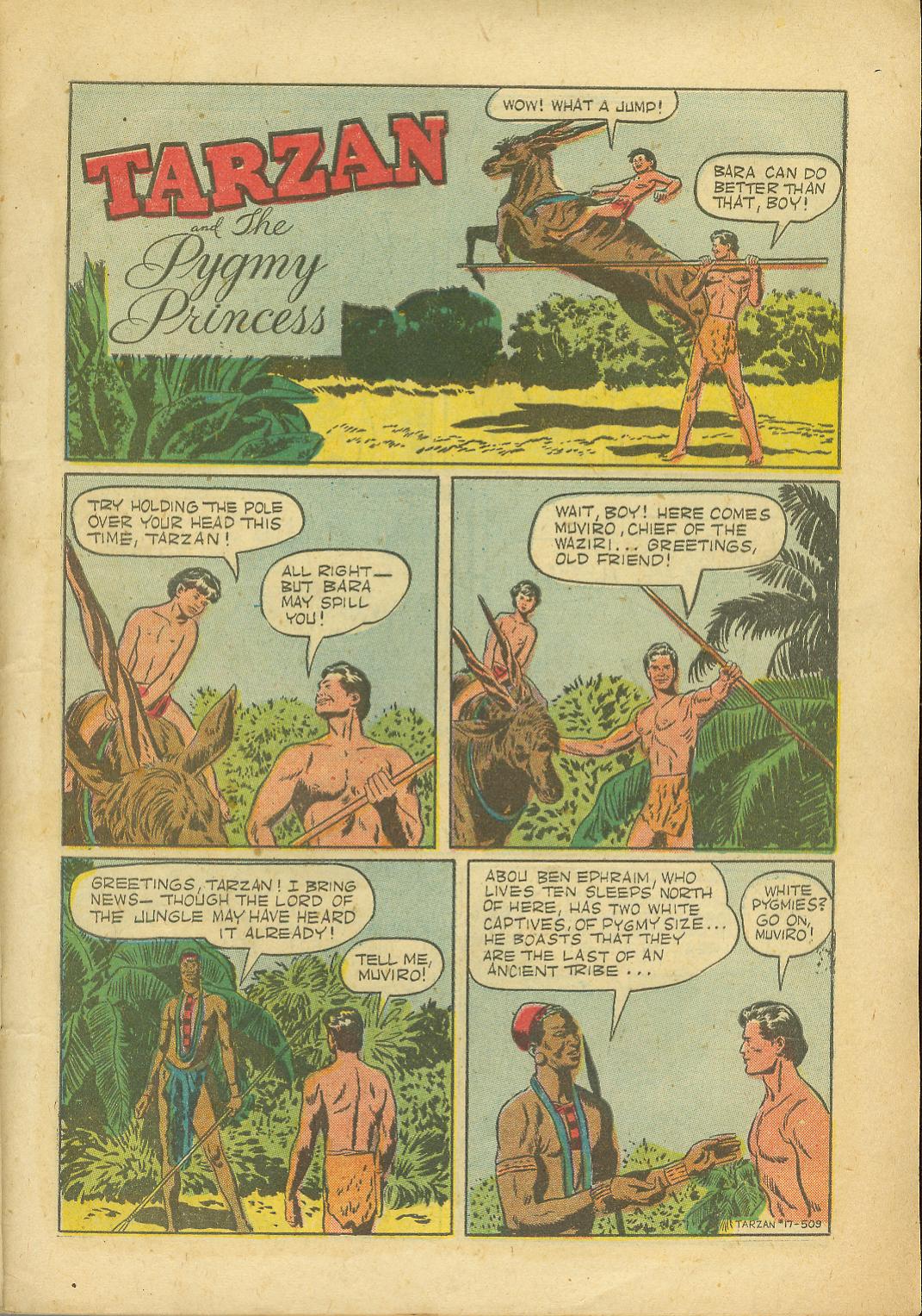 Read online Tarzan (1948) comic -  Issue #17 - 3