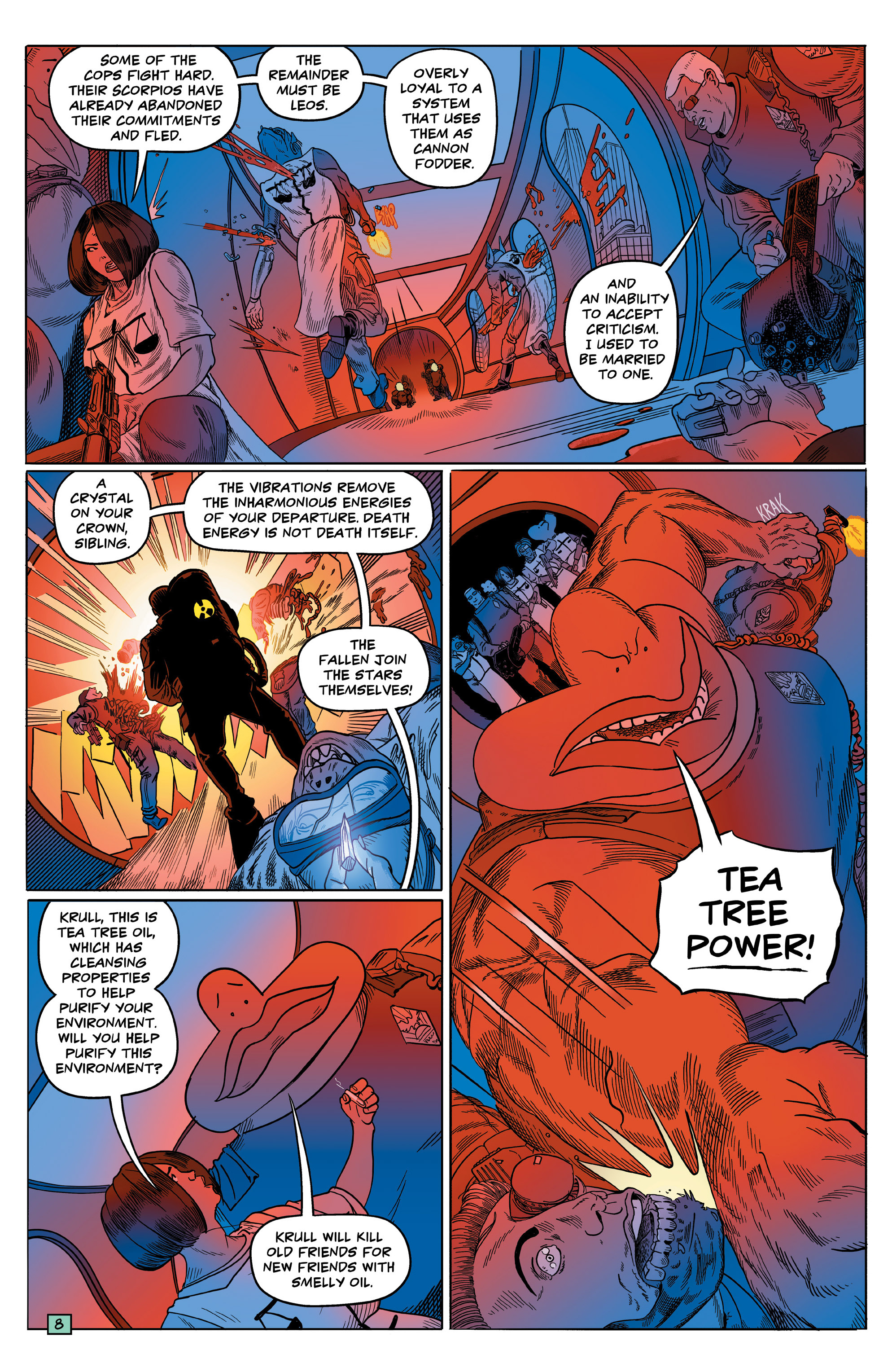 Read online Justice Warriors comic -  Issue #5 - 10
