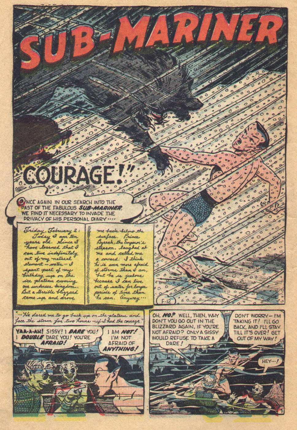 Read online Sub-Mariner Comics comic -  Issue #36 - 12