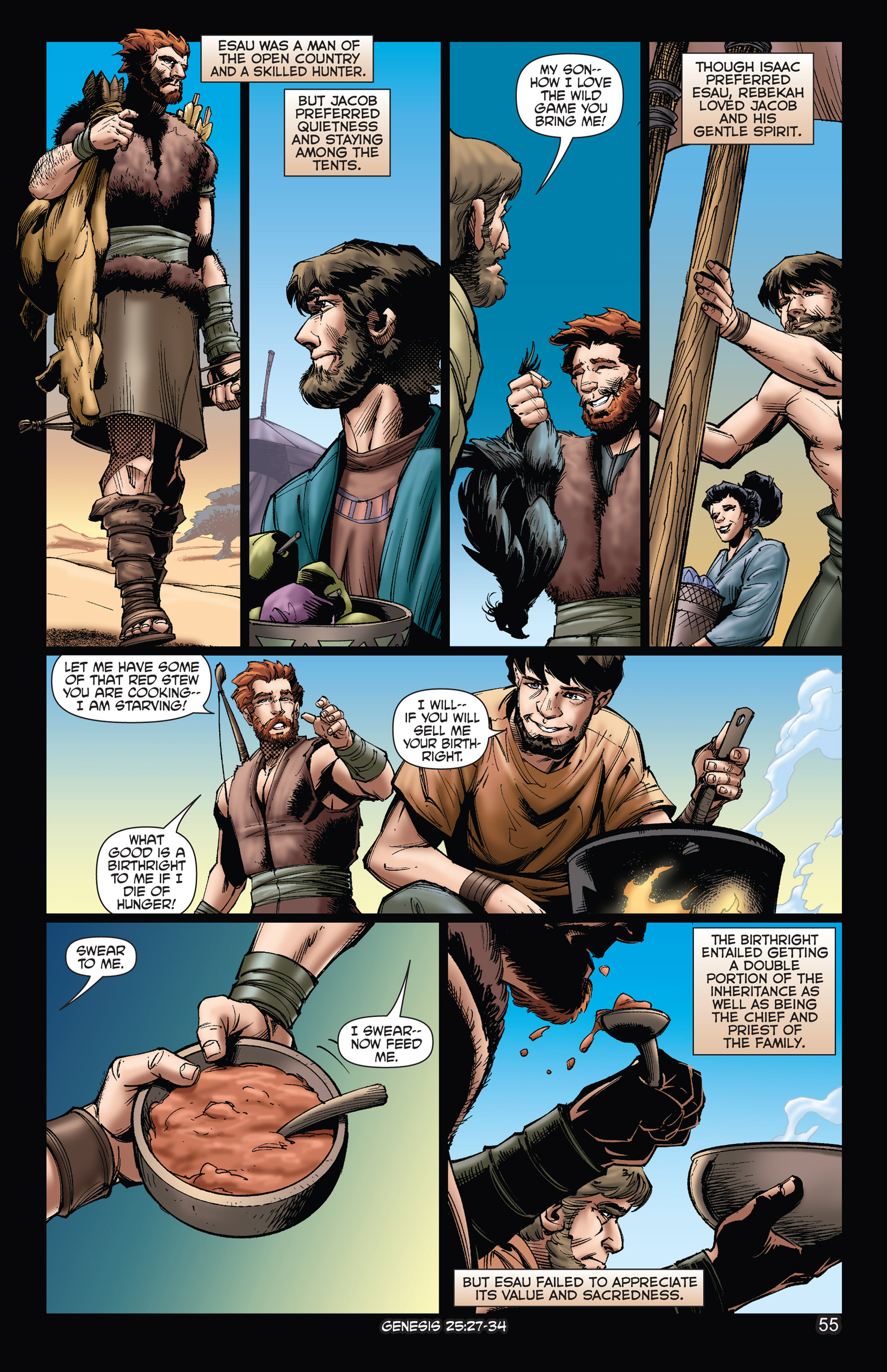 Read online The Kingstone Bible comic -  Issue #2 - 59