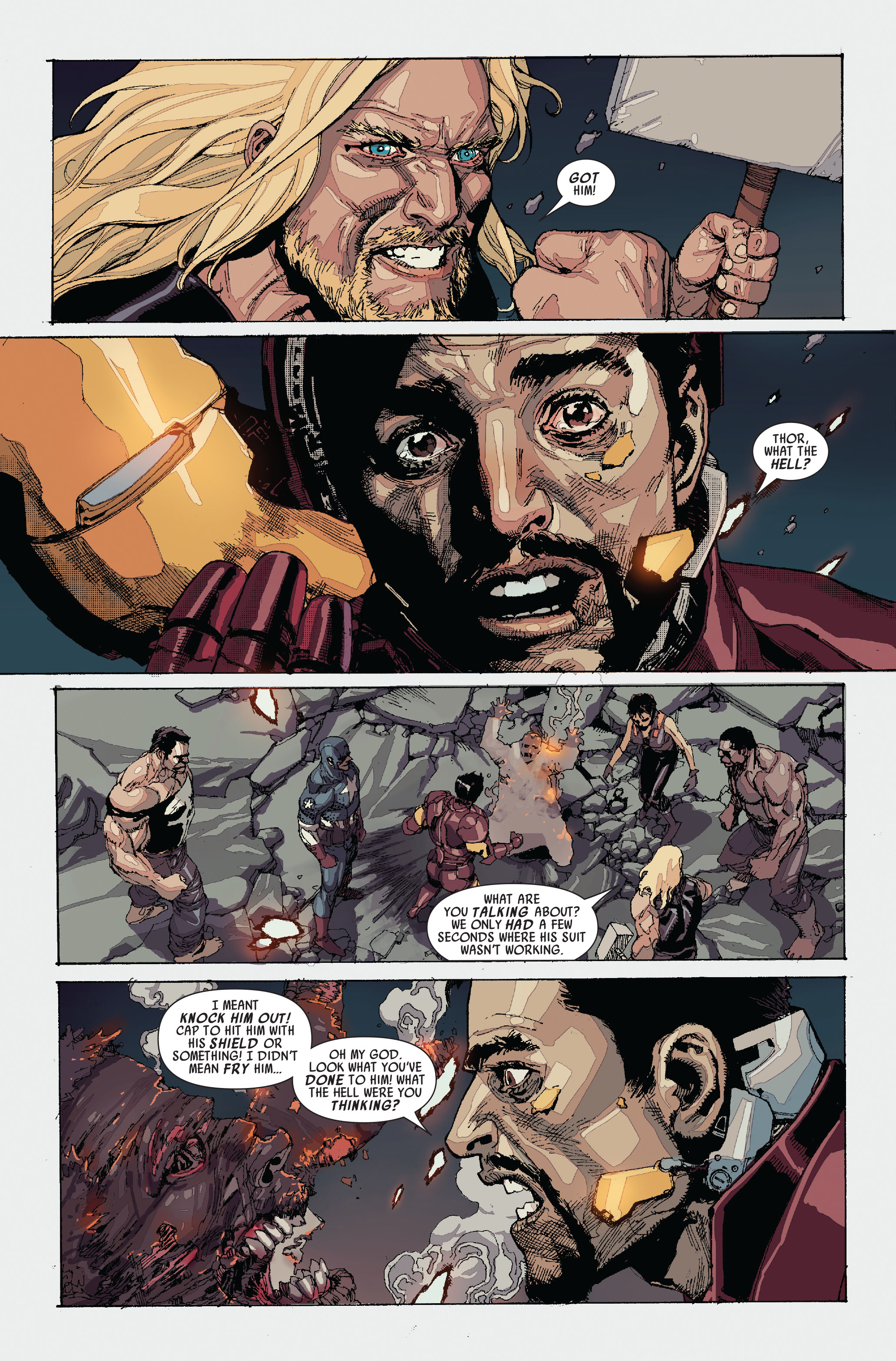 Read online Ultimate Avengers vs. New Ultimates comic -  Issue #6 - 15