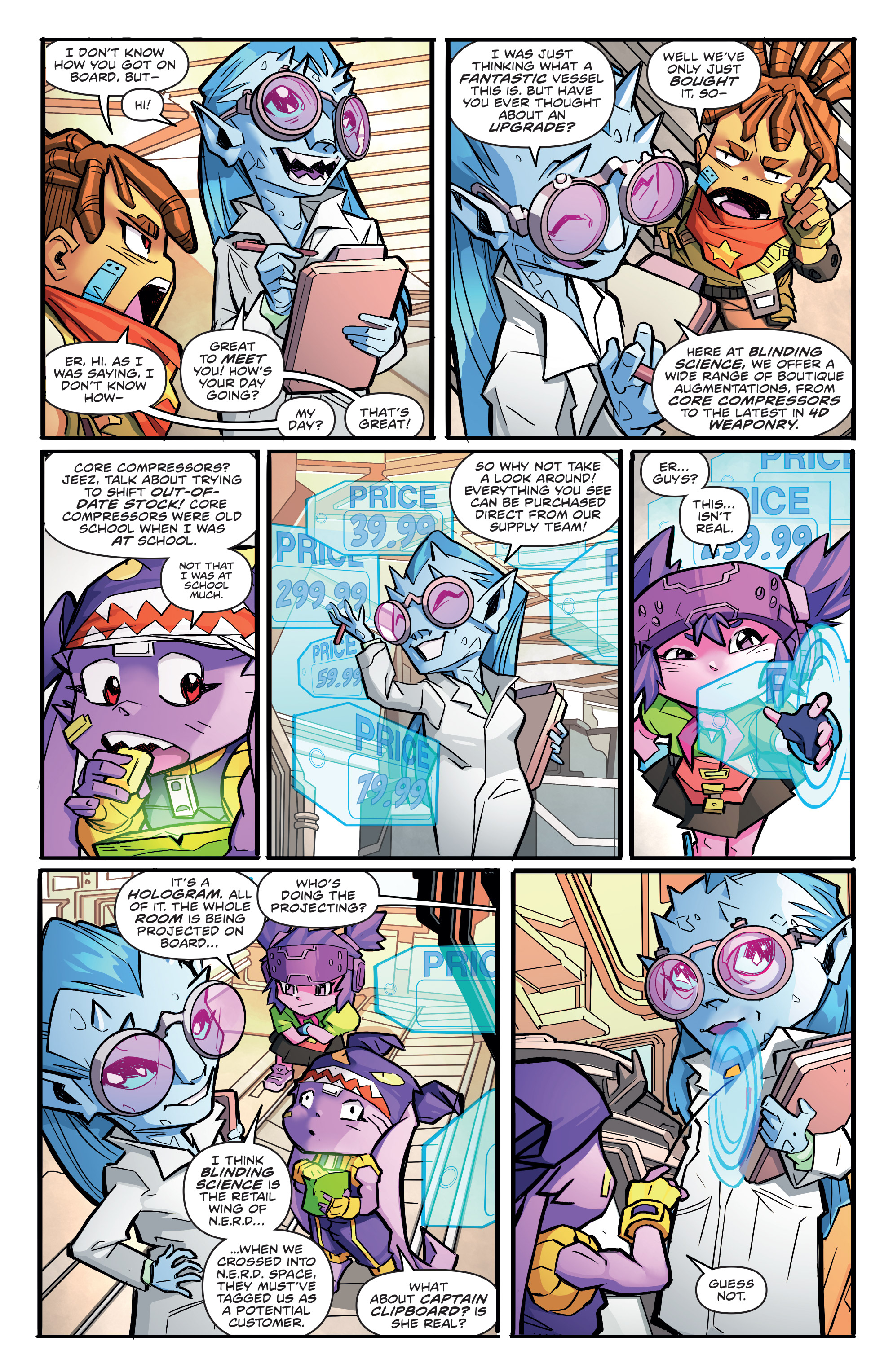 Read online Starcadia Quest comic -  Issue #2 - 7