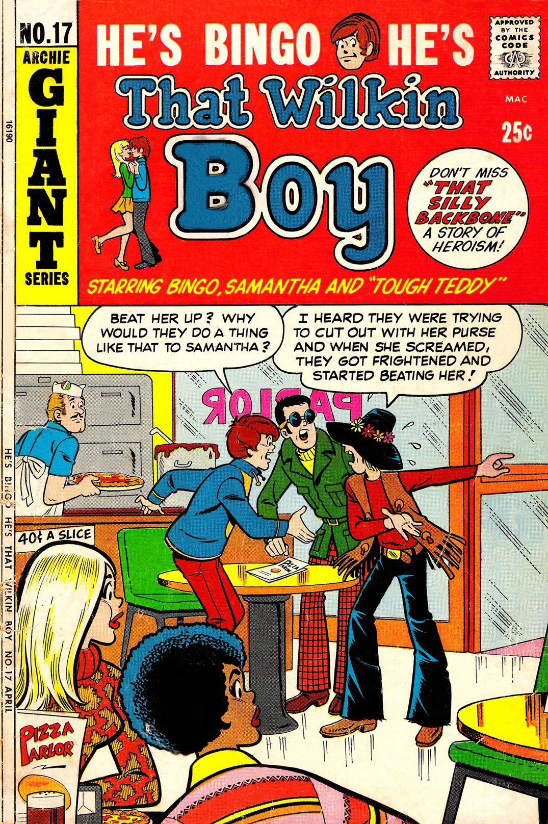 Read online That Wilkin Boy comic -  Issue #17 - 1