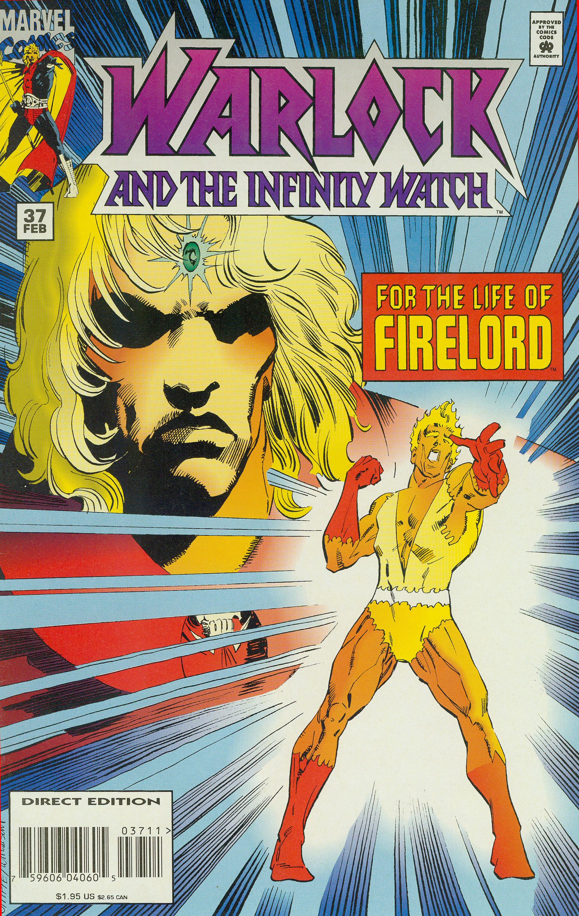 Read online Warlock and the Infinity Watch comic -  Issue #37 - 2