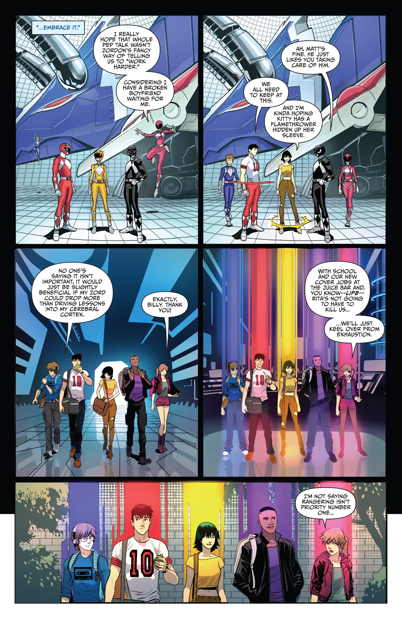 Read online Saban's Go Go Power Rangers comic -  Issue #5 - 8