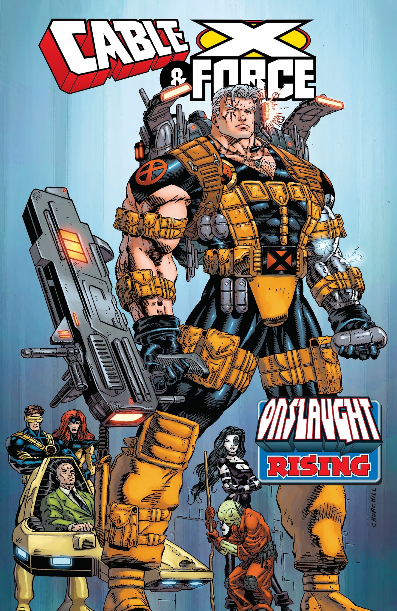 Read online Cable & X-Force: Onslaught Rising comic -  Issue # TPB - 1