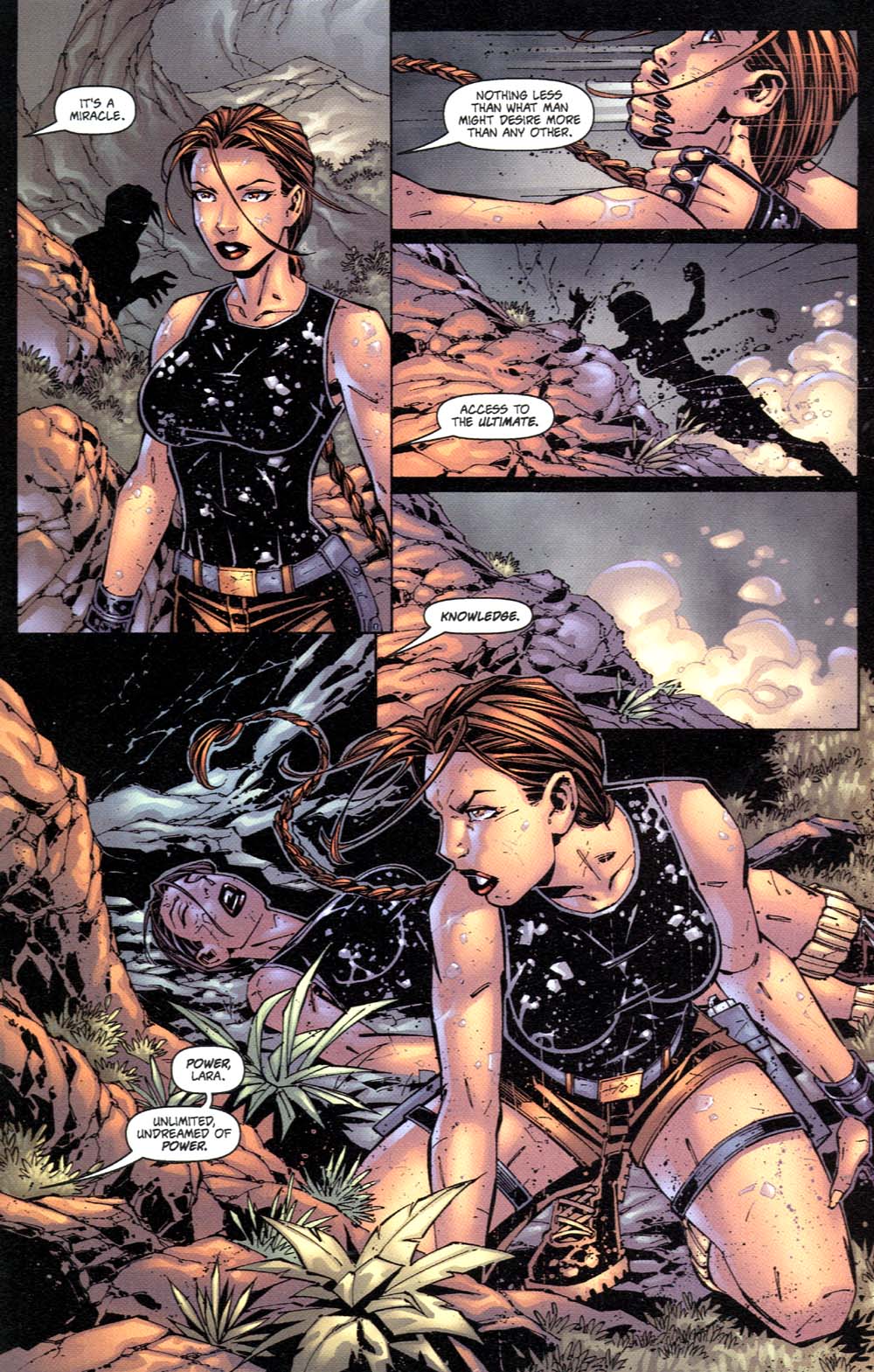 Read online Tomb Raider: The Series comic -  Issue #19 - 17