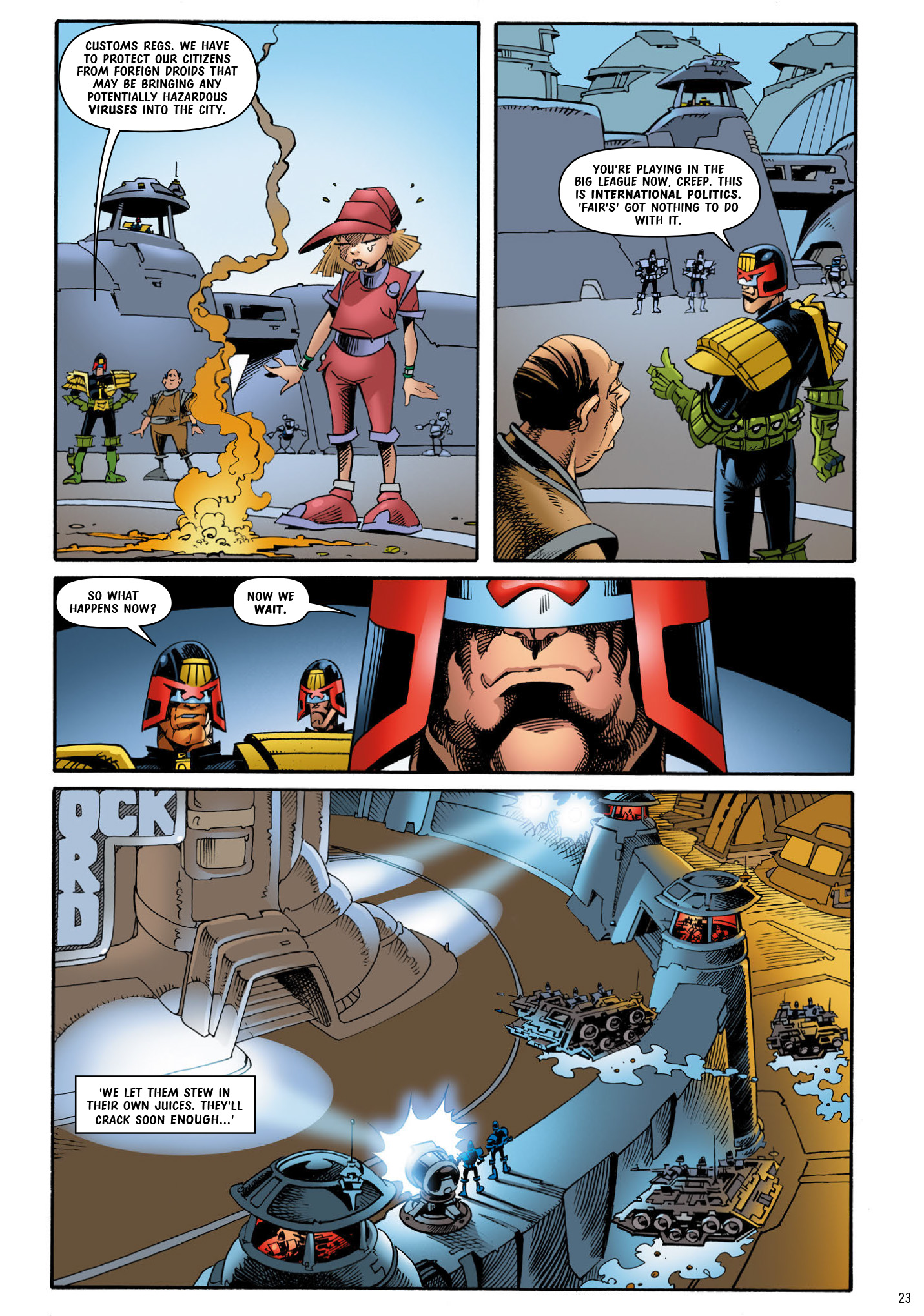 Read online Judge Dredd: The Complete Case Files comic -  Issue # TPB 36 (Part 1) - 25