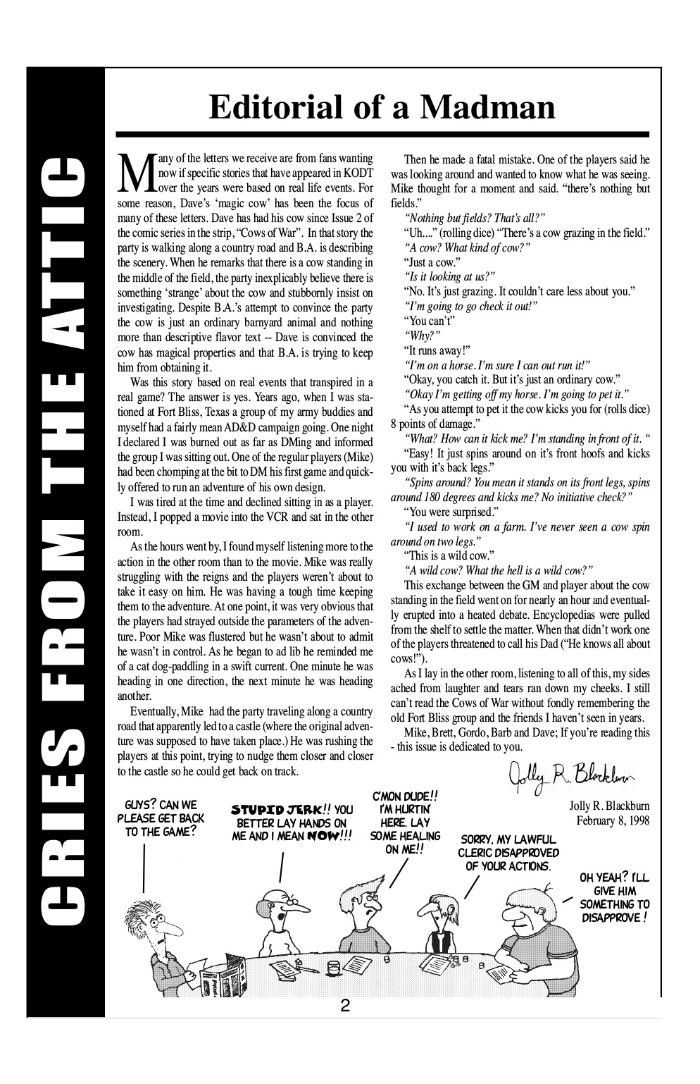 Read online Knights of the Dinner Table comic -  Issue #17 - 4