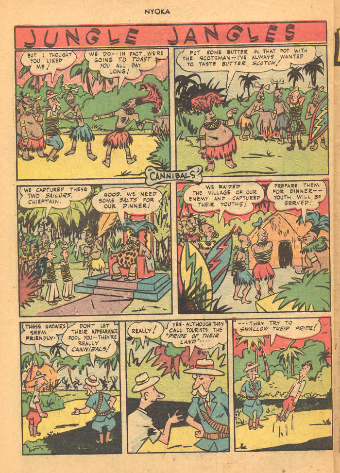 Read online Nyoka the Jungle Girl (1945) comic -  Issue #9 - 42