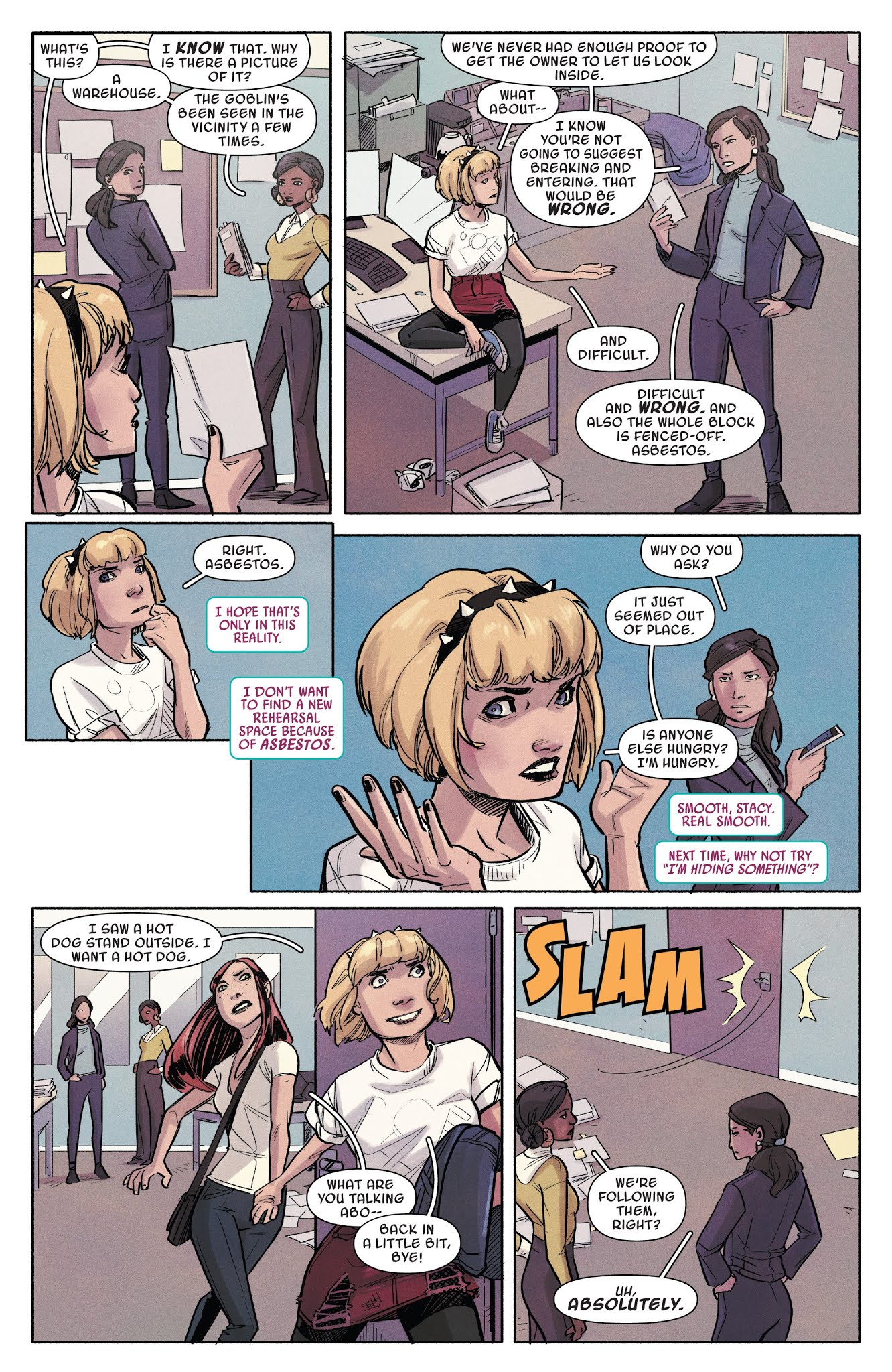 Read online Spider-Gwen: Ghost-Spider comic -  Issue #3 - 5