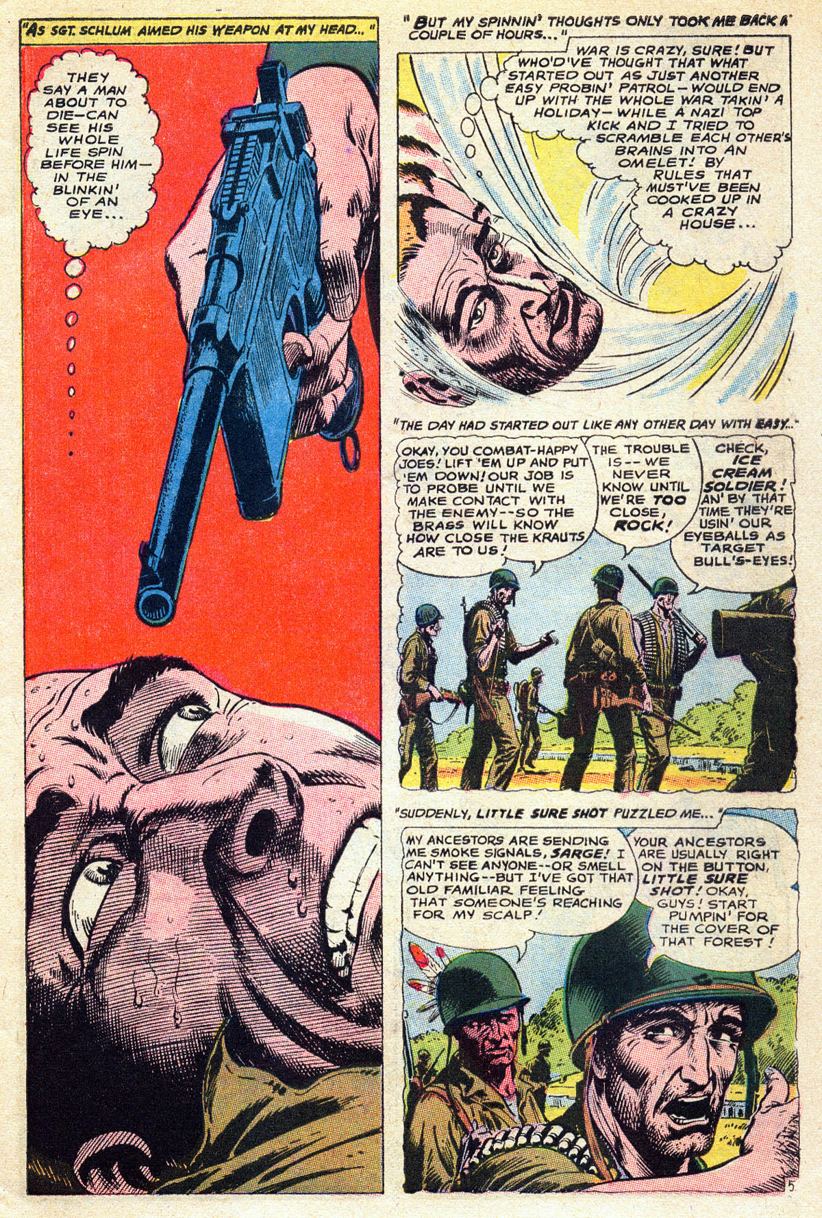 Read online Our Army at War (1952) comic -  Issue #172 - 7