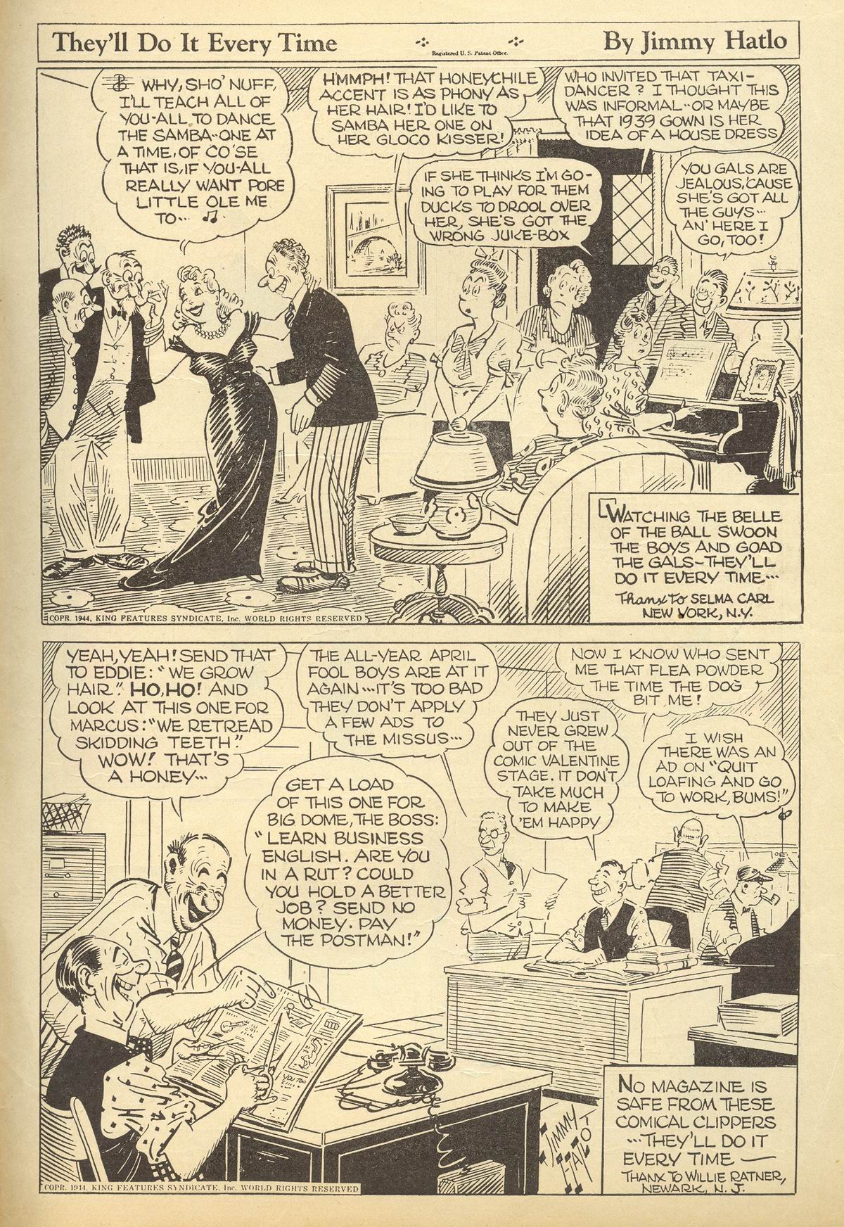 Read online Blondie Comics (1947) comic -  Issue #3 - 35
