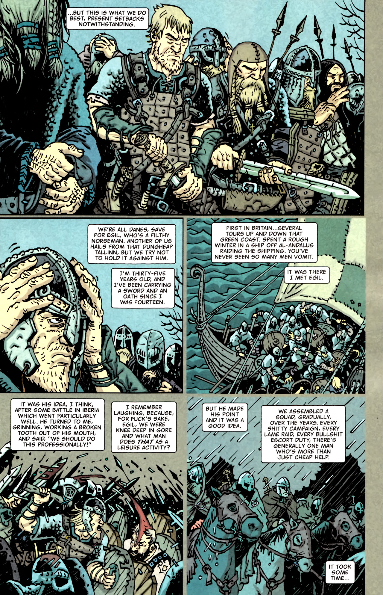 Read online Northlanders comic -  Issue #37 - 8
