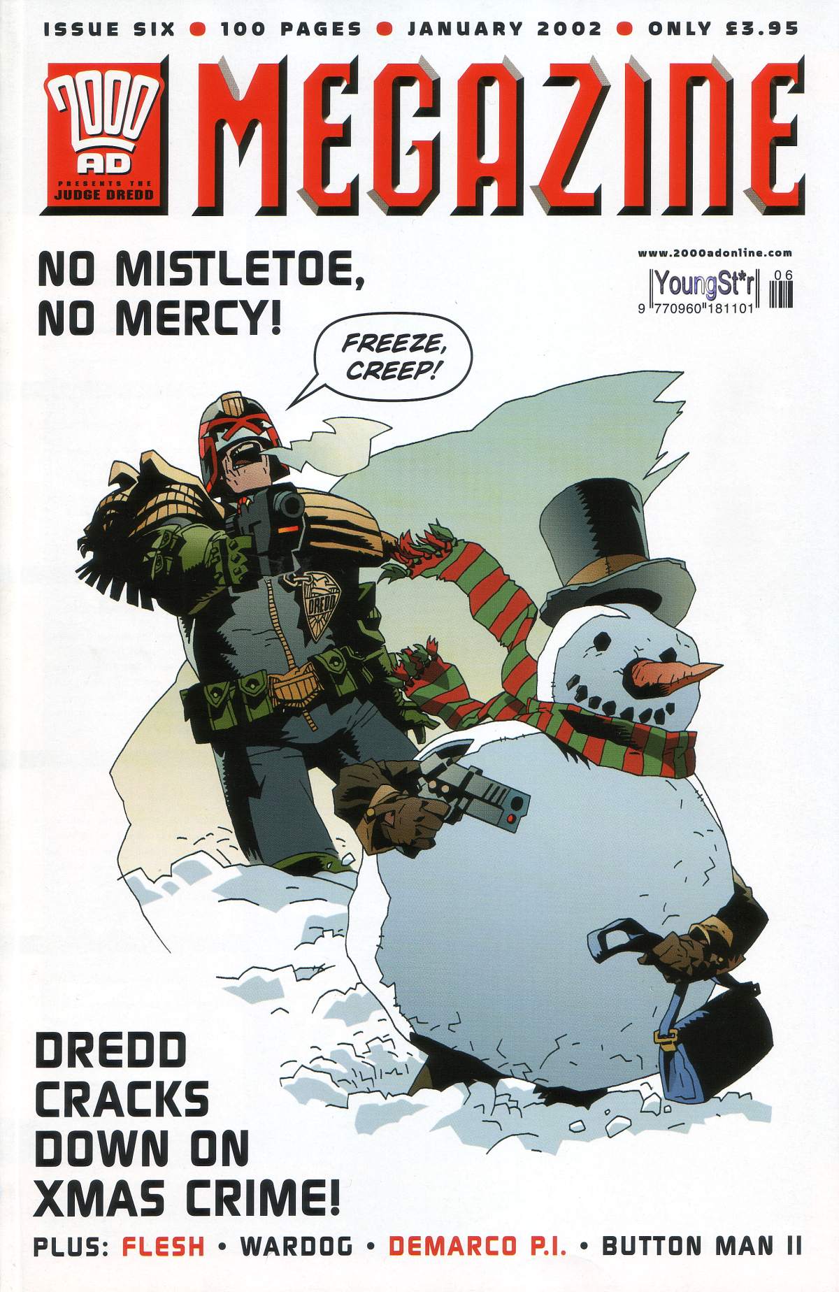 Read online Judge Dredd Megazine (vol. 4) comic -  Issue #6 - 1