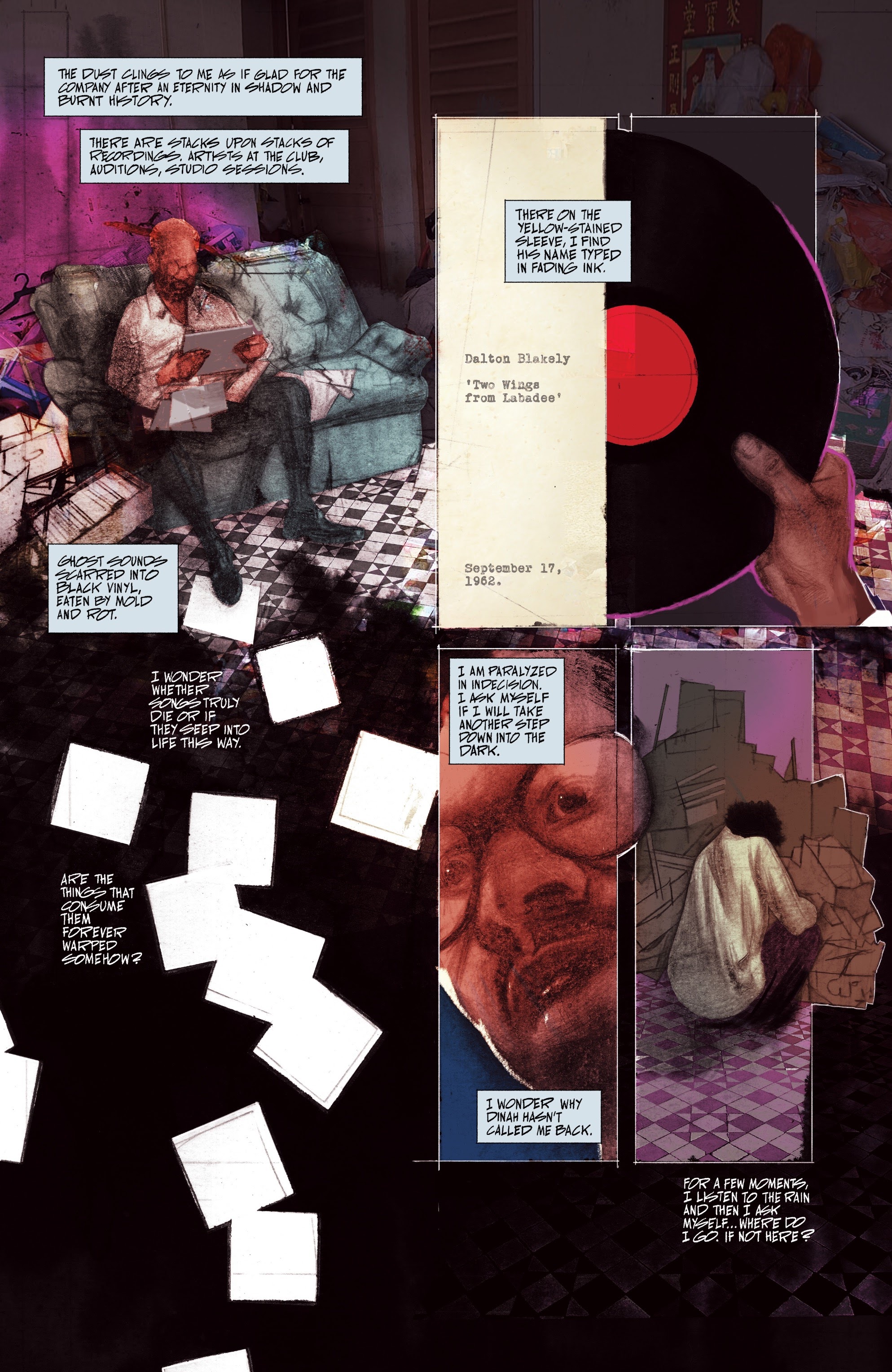 Read online Blue In Green comic -  Issue # TPB - 68