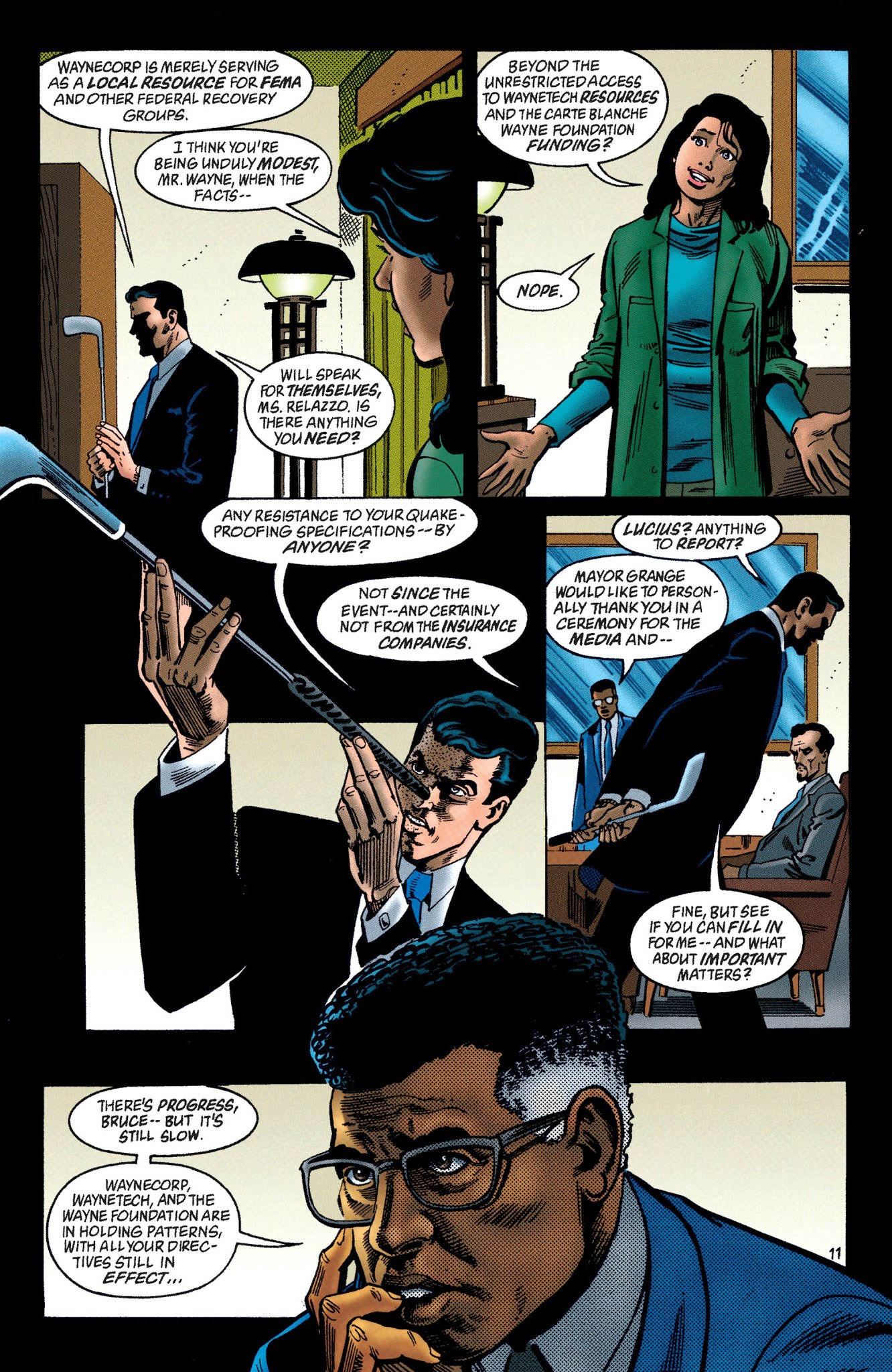 Read online Batman: Road To No Man's Land comic -  Issue # TPB 1 - 153