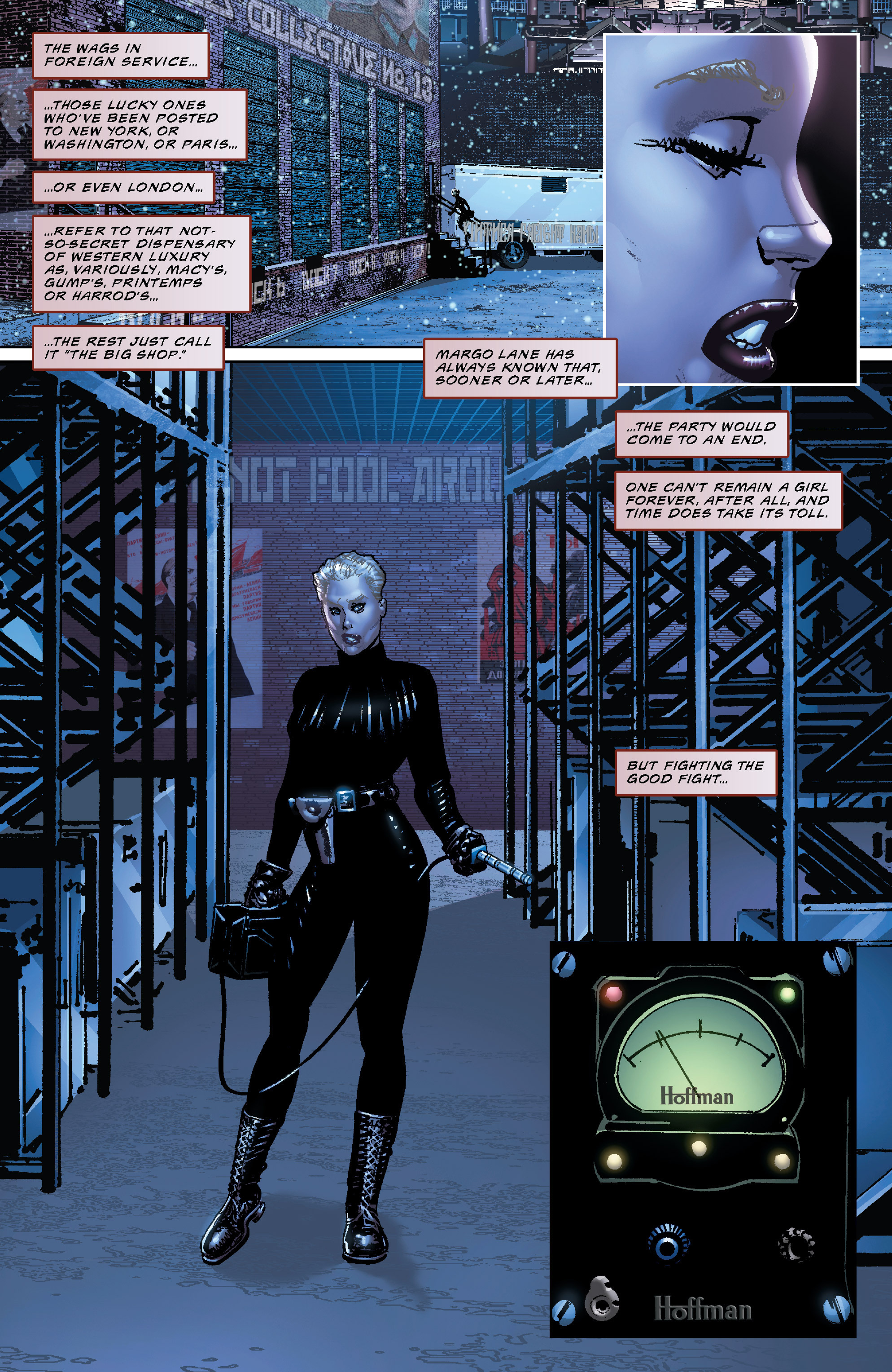 Read online The Shadow: Midnight in Moscow comic -  Issue #5 - 9