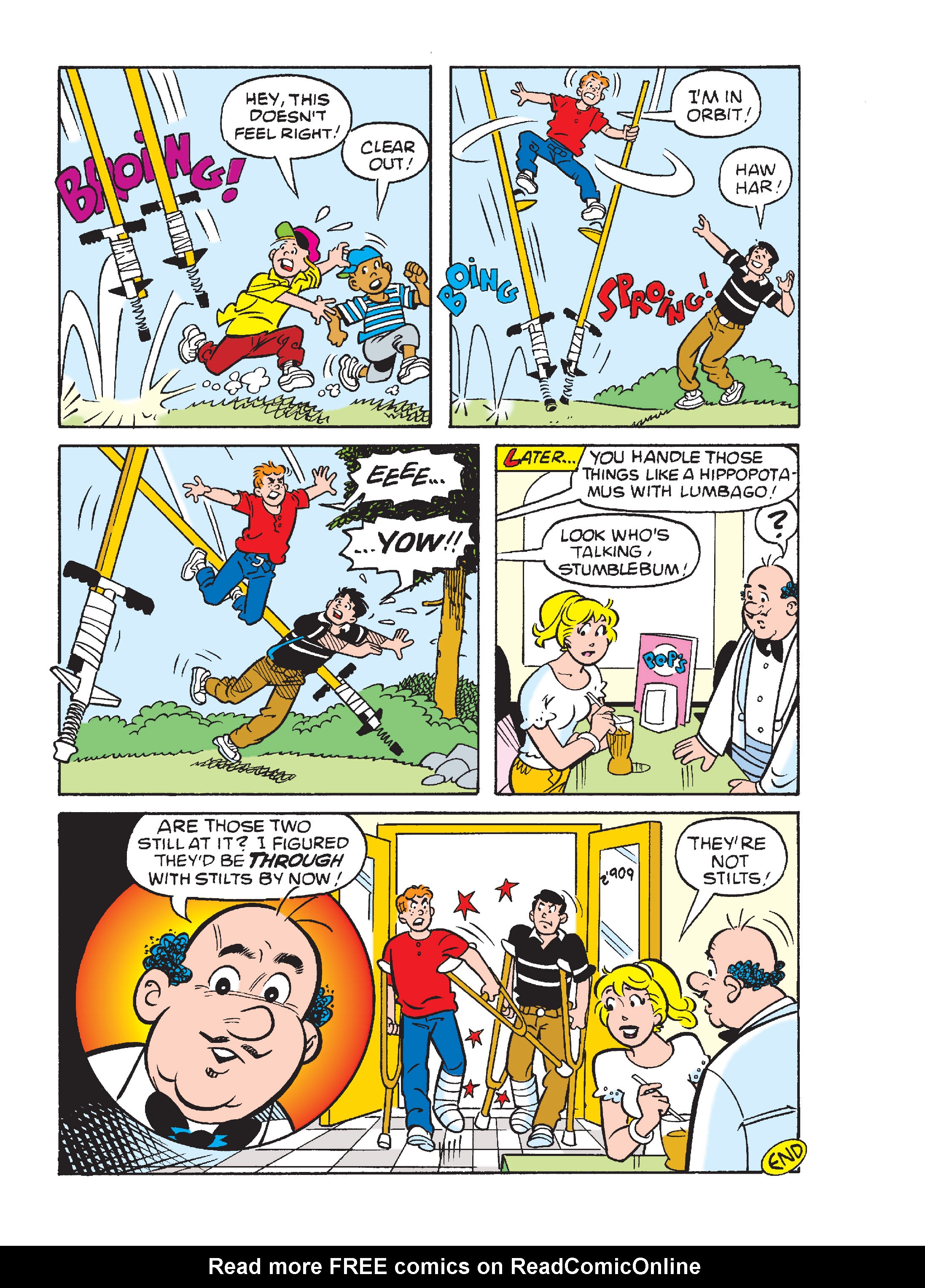 Read online Archie's Funhouse Double Digest comic -  Issue #15 - 208