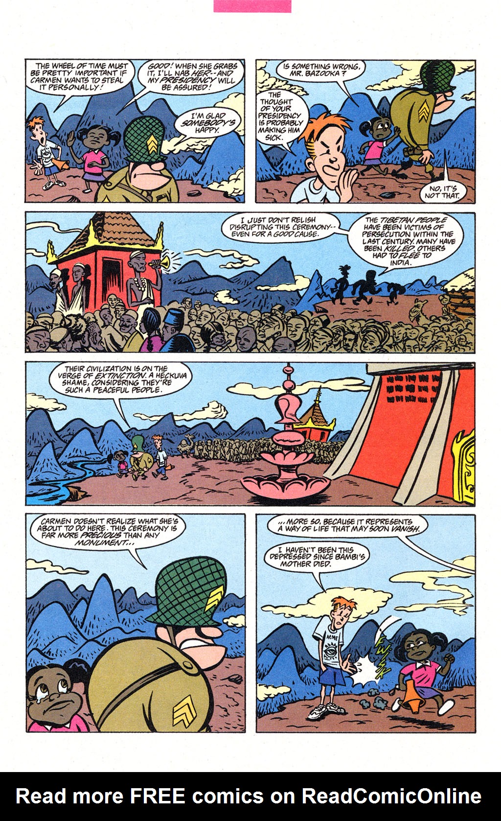 Read online Where In The World Is Carmen Sandiego? comic -  Issue #3 - 17