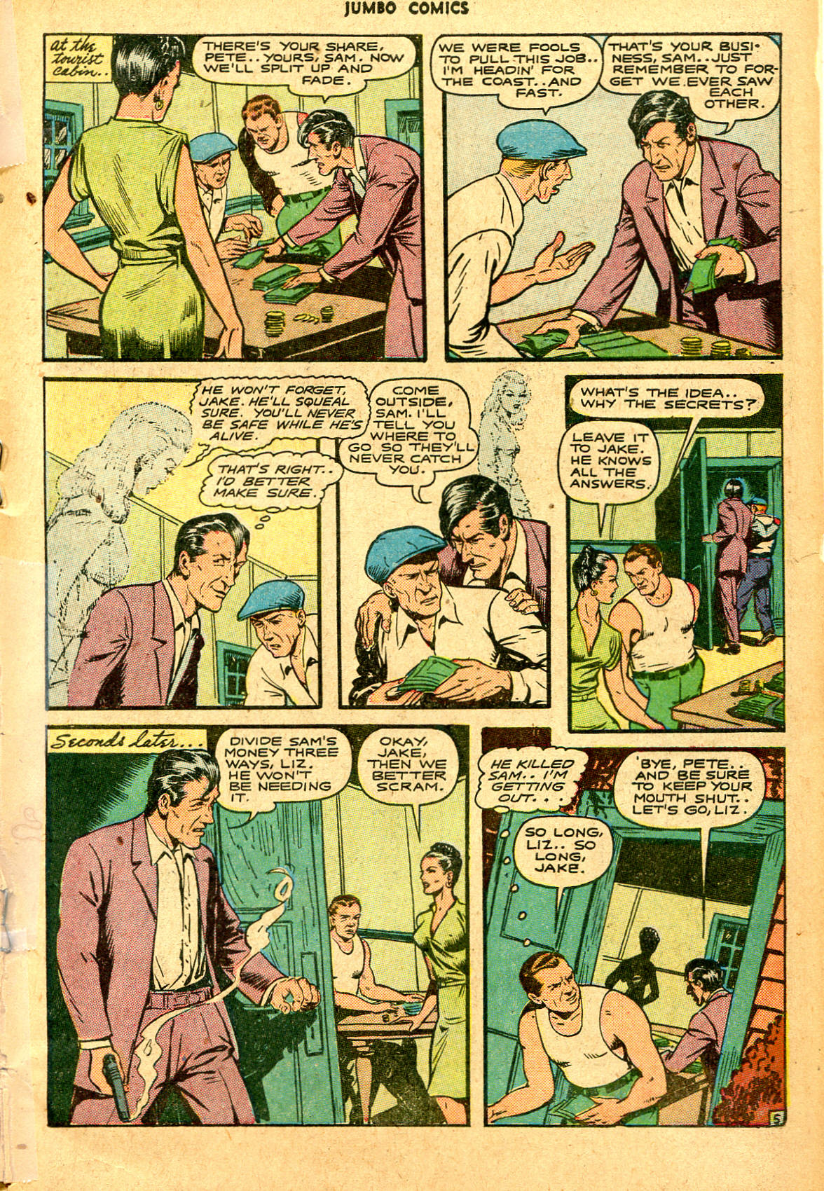 Read online Jumbo Comics comic -  Issue #84 - 45