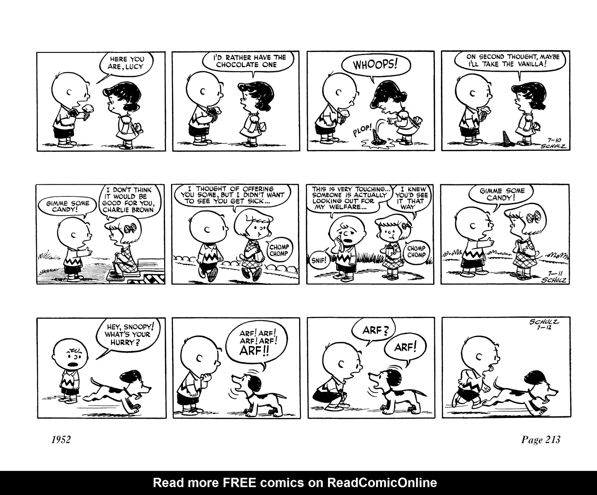 Read online The Complete Peanuts comic -  Issue # TPB 1 - 225