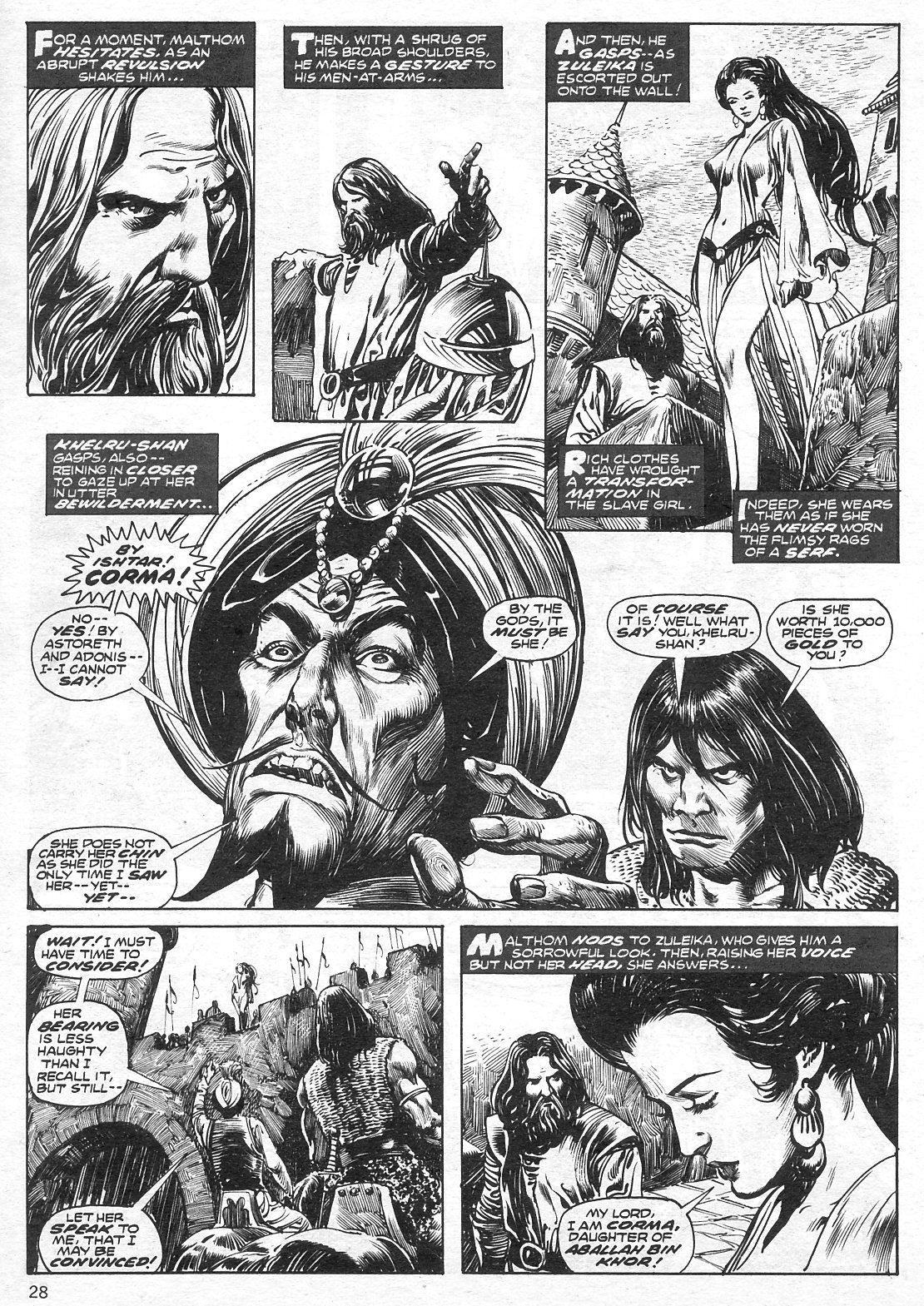 The Savage Sword Of Conan Issue #12 #13 - English 28