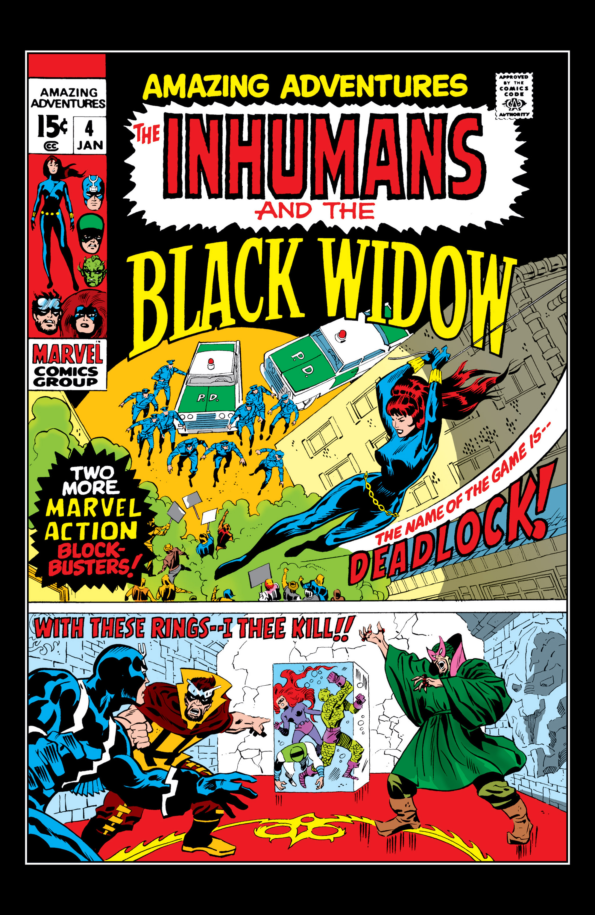 Read online Marvel Masterworks: The Inhumans comic -  Issue # TPB 1 (Part 2) - 2