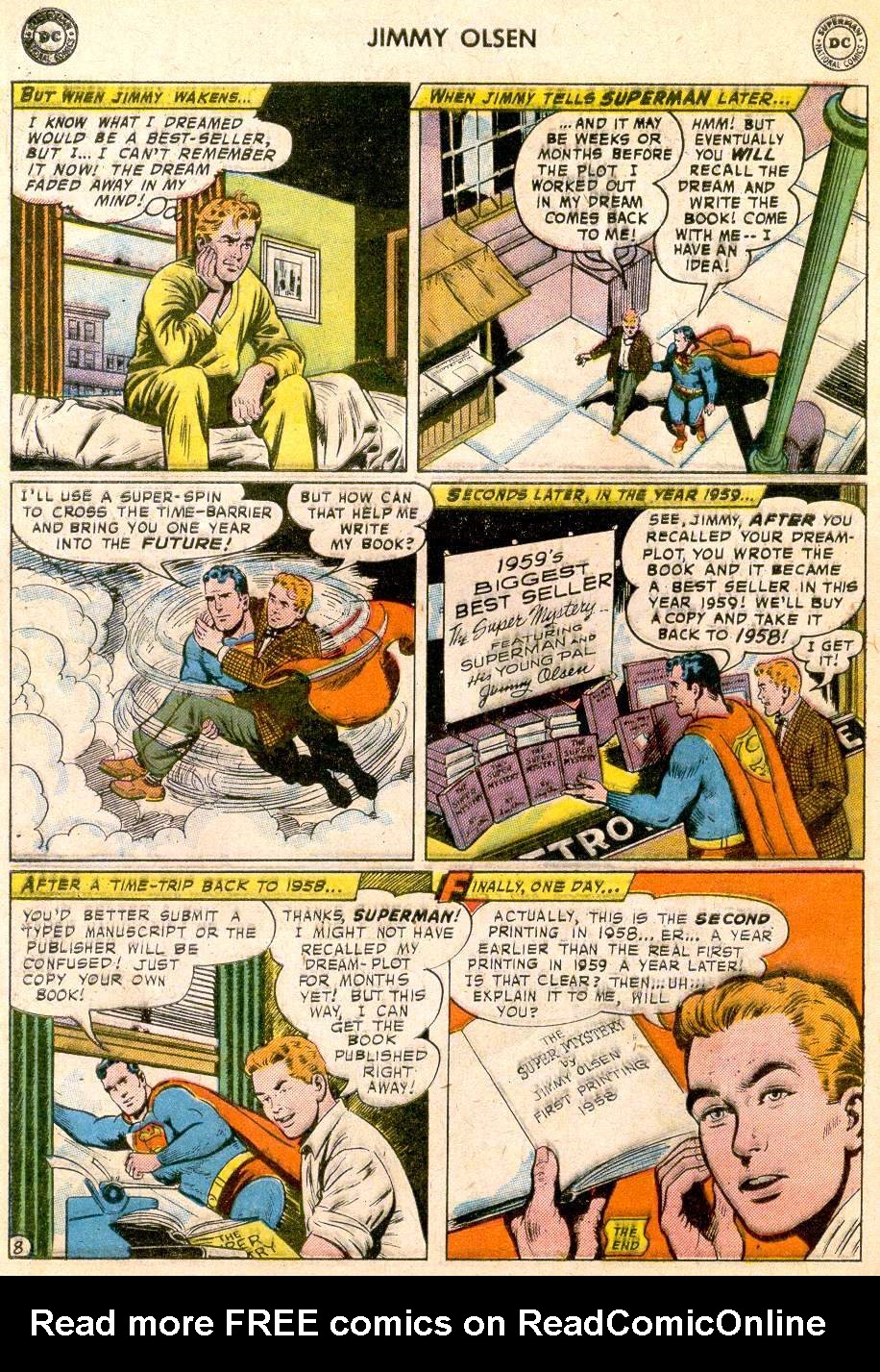 Read online Superman's Pal Jimmy Olsen comic -  Issue #29 - 10