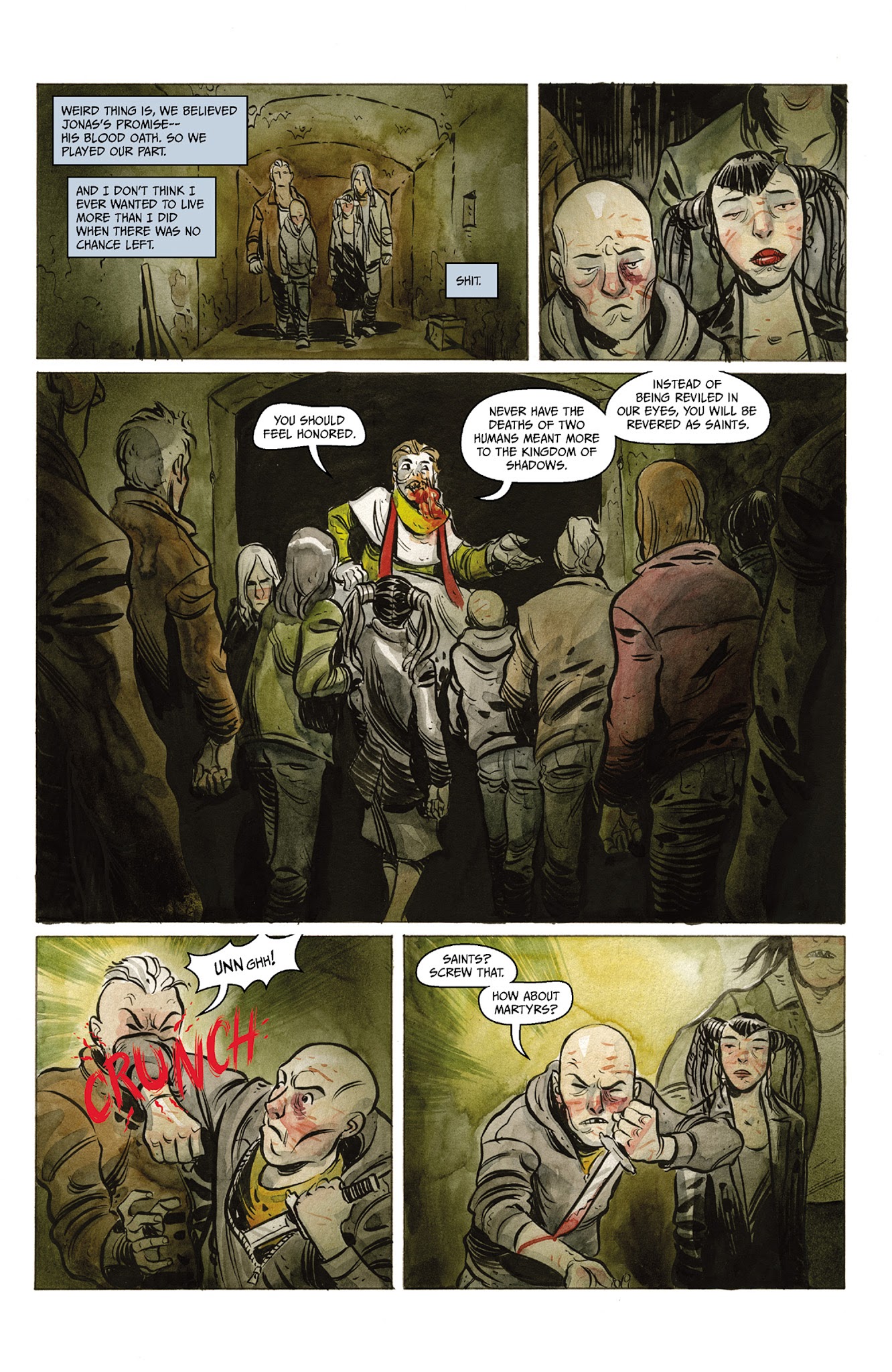 Read online Bad Blood comic -  Issue #5 - 19