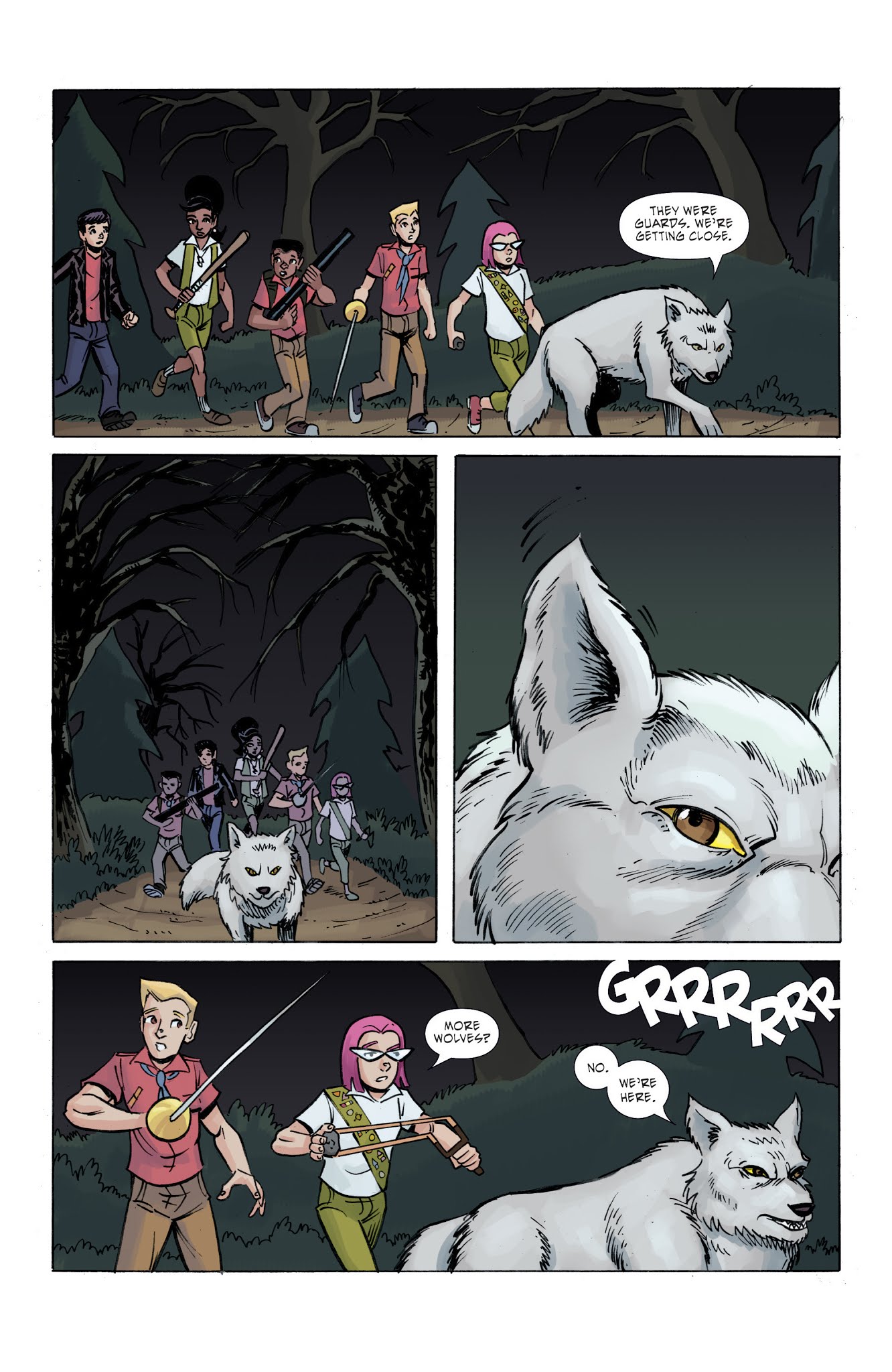 Read online Ghoul Scouts: I Was A Tweenage Werewolf! comic -  Issue #4 - 11