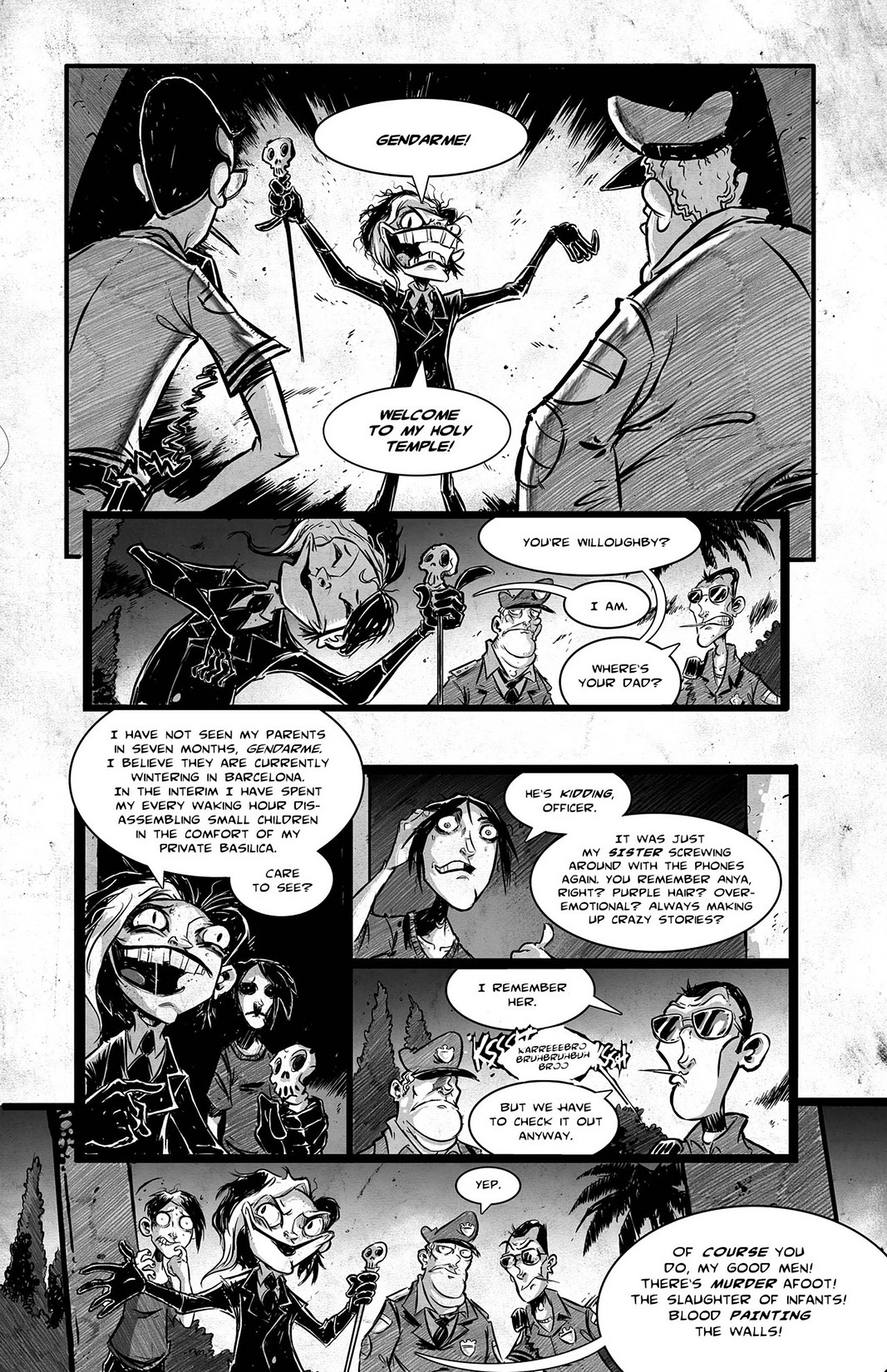 Read online Eldritch! comic -  Issue #5 - 22