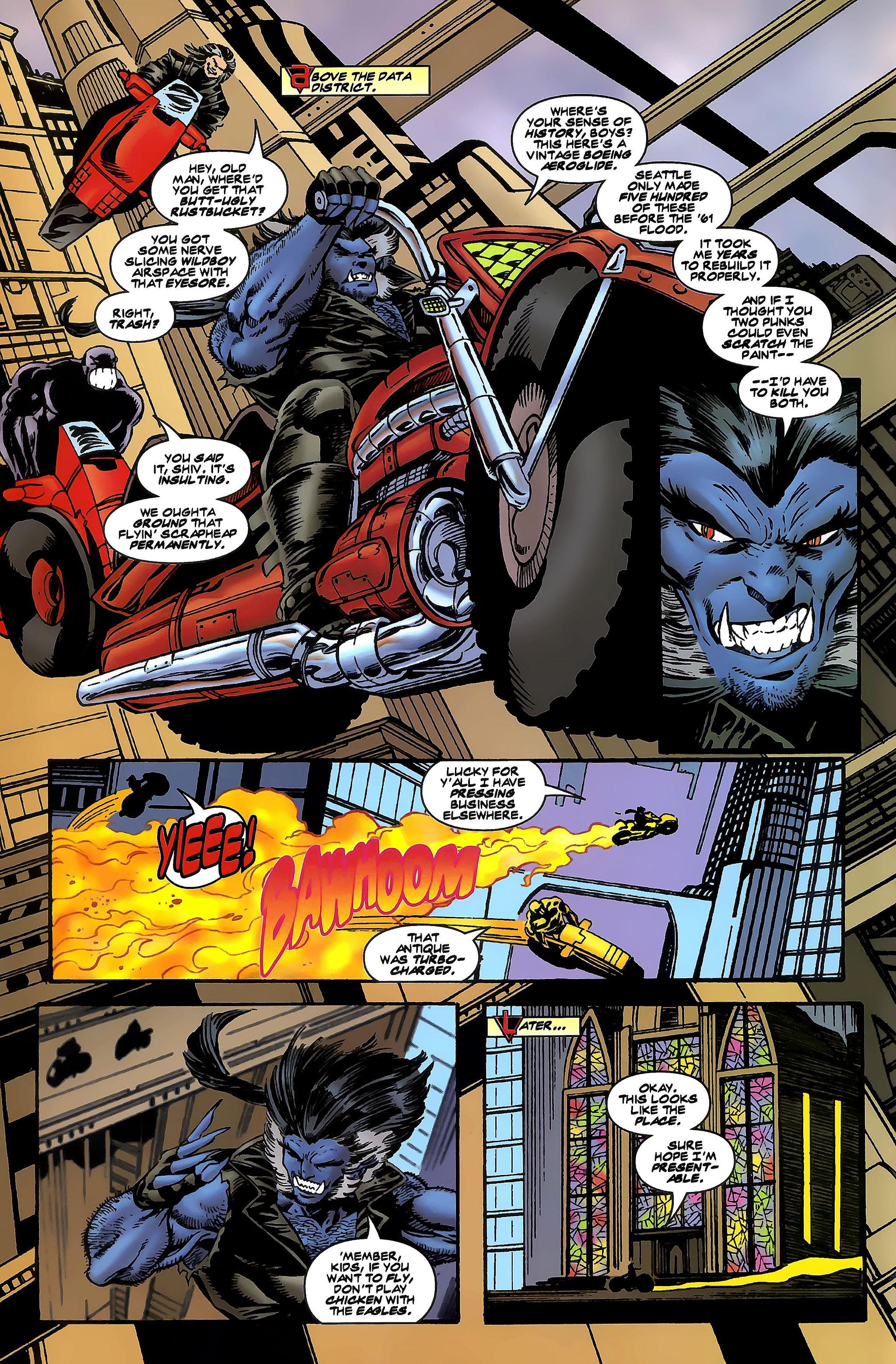 Read online X-Men 2099 comic -  Issue #32 - 6
