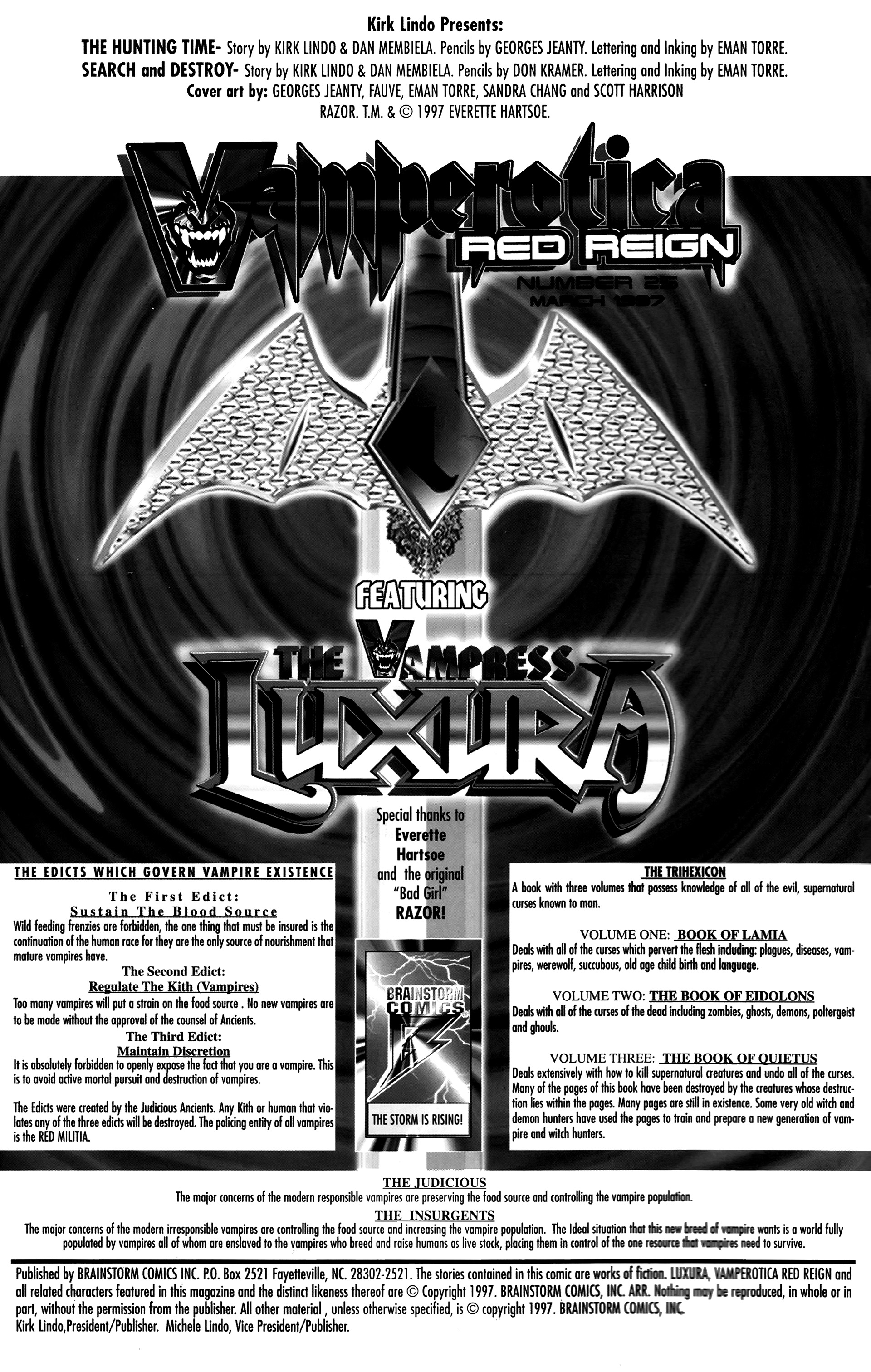 Read online Vamperotica comic -  Issue #25 - 2