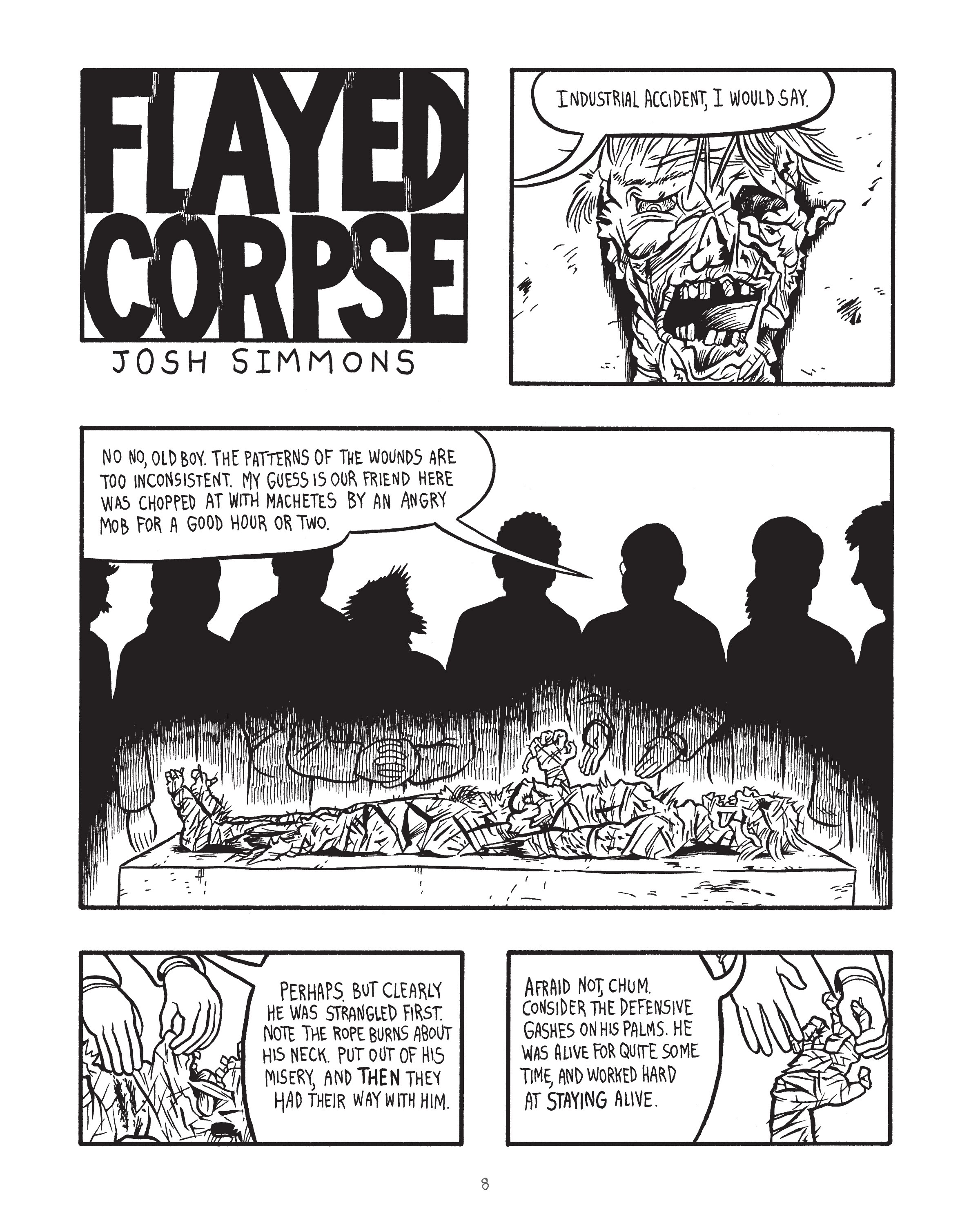 Read online Flayed Corpse and Other Stories comic -  Issue # TPB (Part 1) - 9