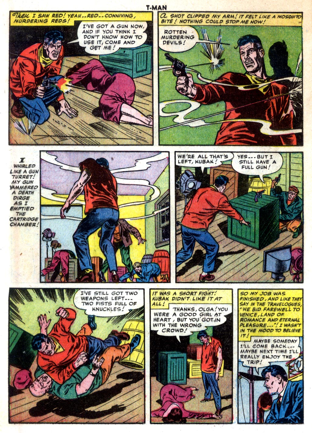 Read online T-Man: World Wide Trouble Shooter comic -  Issue #5 - 12