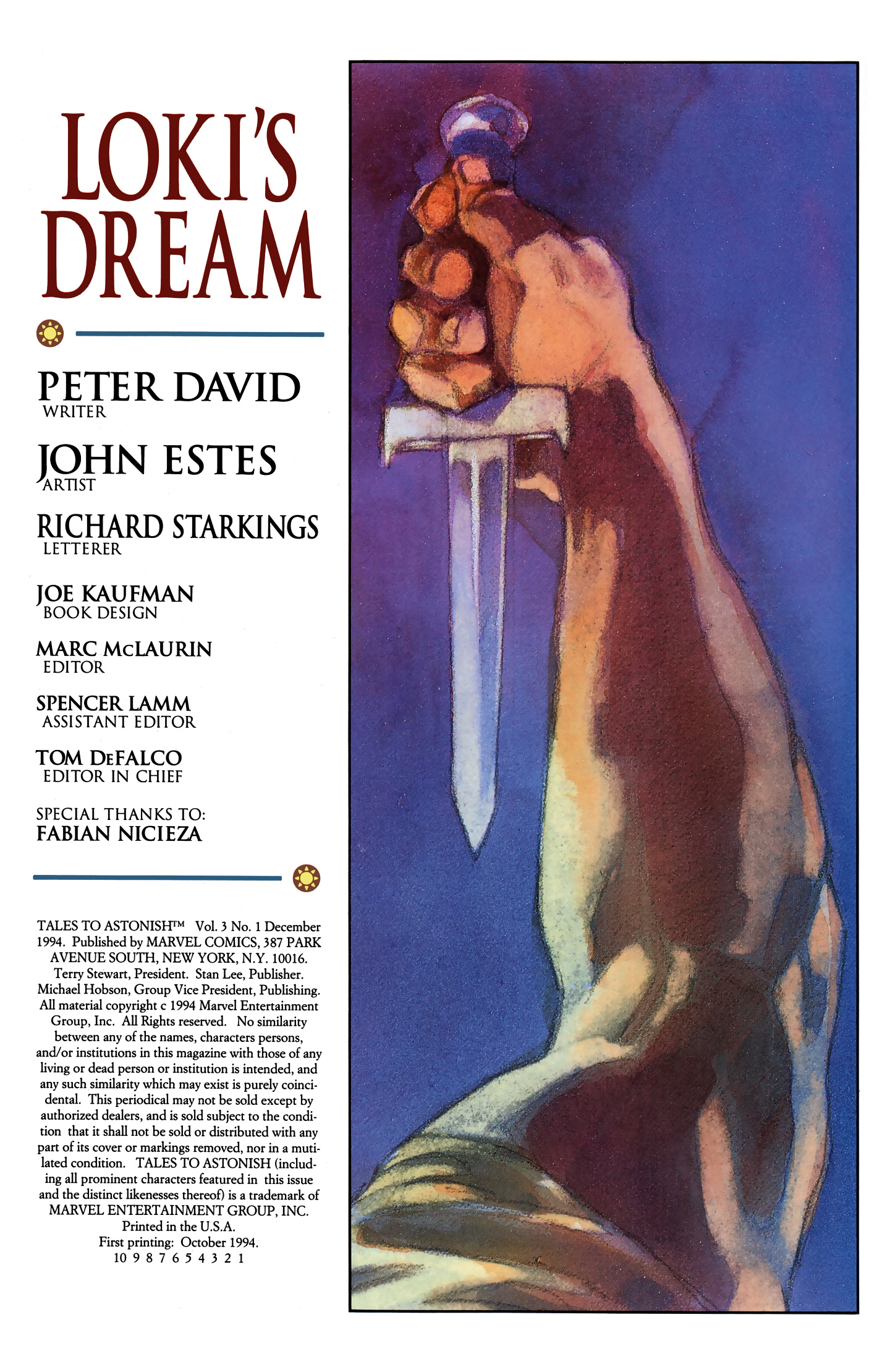 Read online Tales to Astonish (1994) comic -  Issue # Full - 4