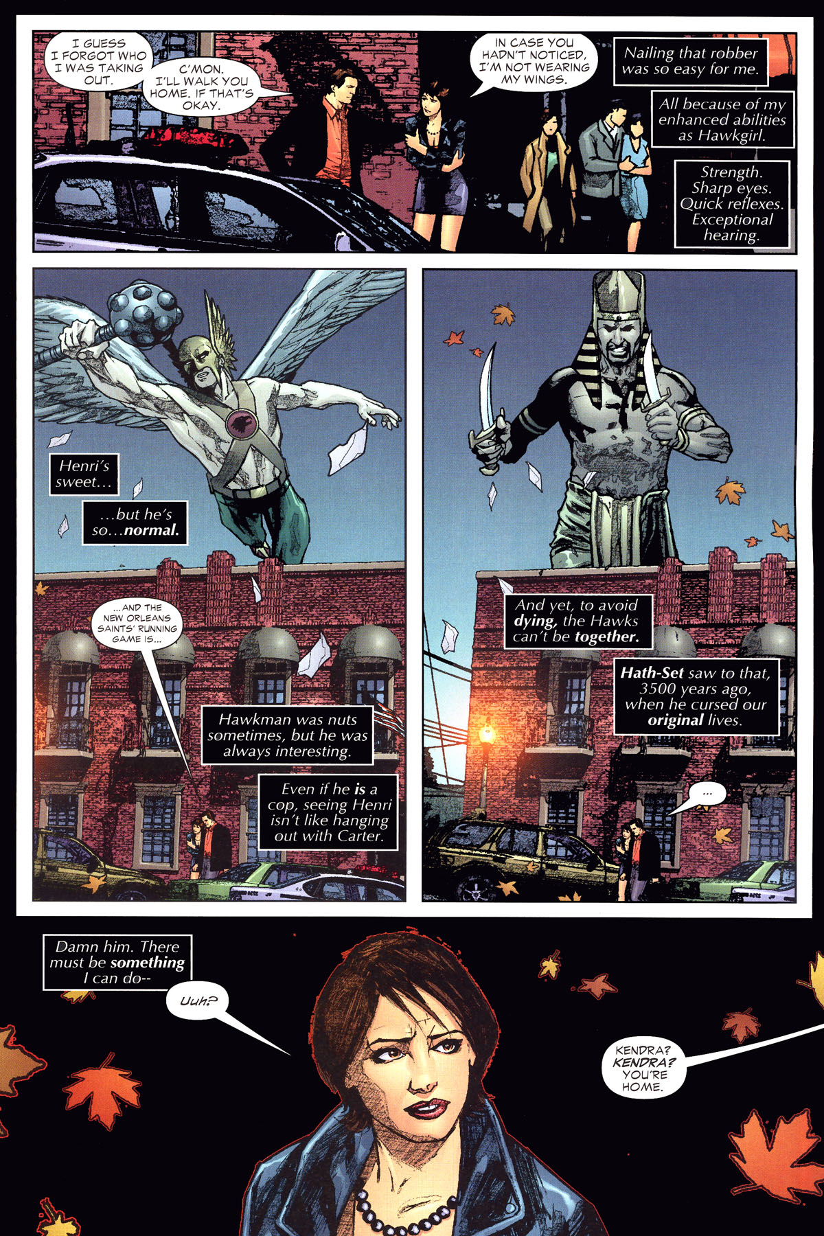 Read online Hawkgirl comic -  Issue #59 - 4