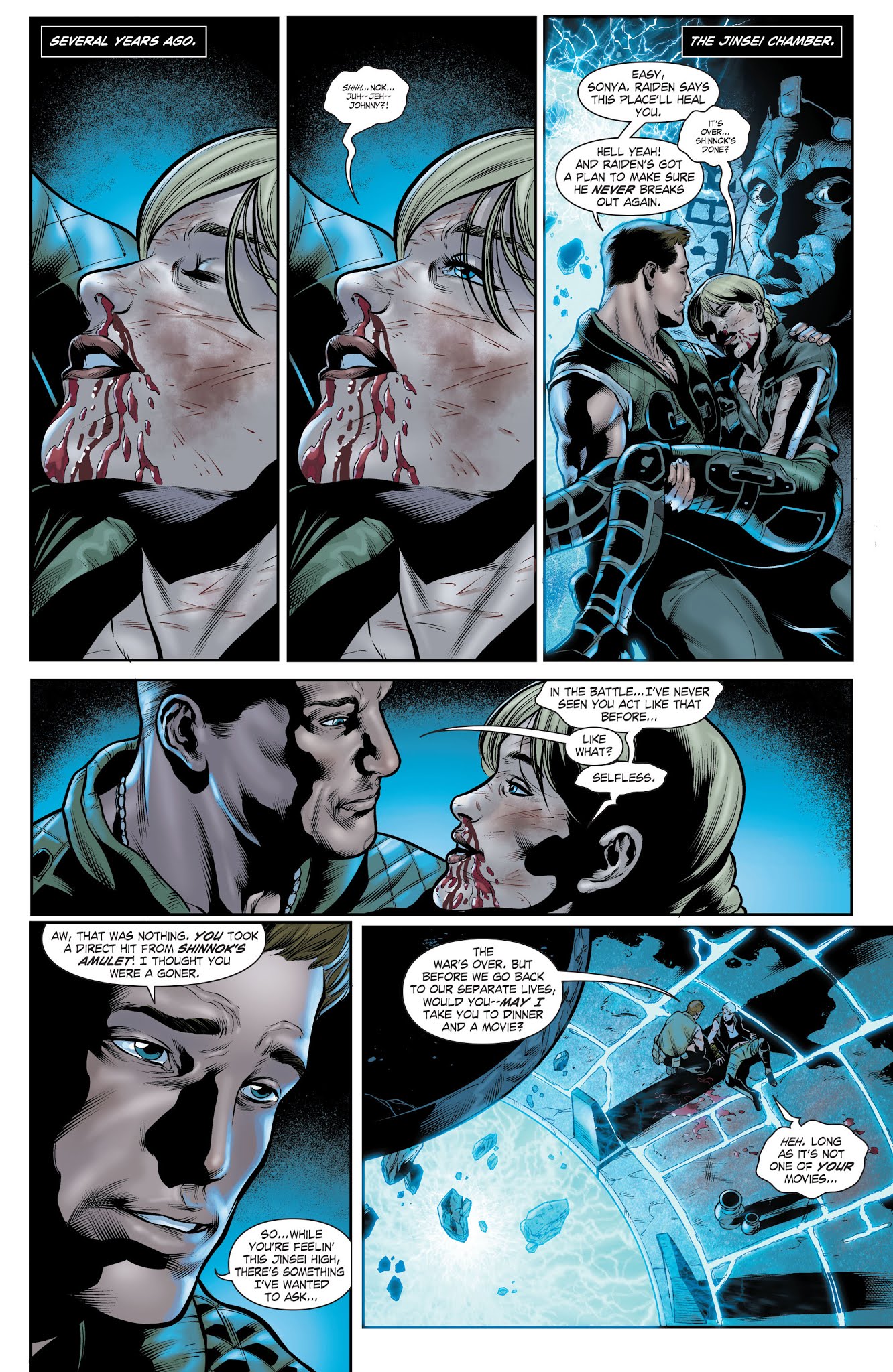 Read online Mortal Kombat X [I] comic -  Issue # _TPB 2 - 110