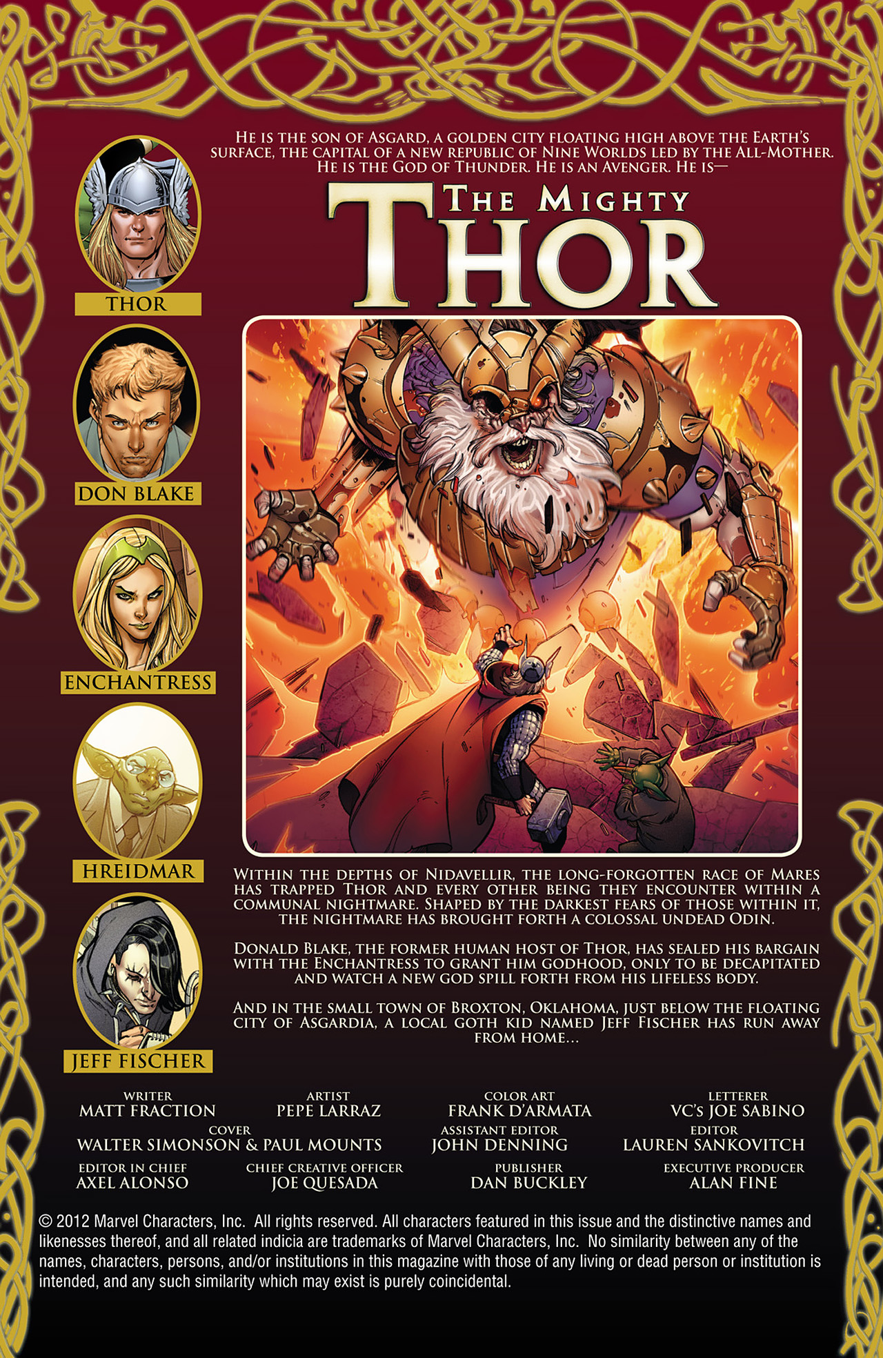 Read online The Mighty Thor (2011) comic -  Issue #15 - 2