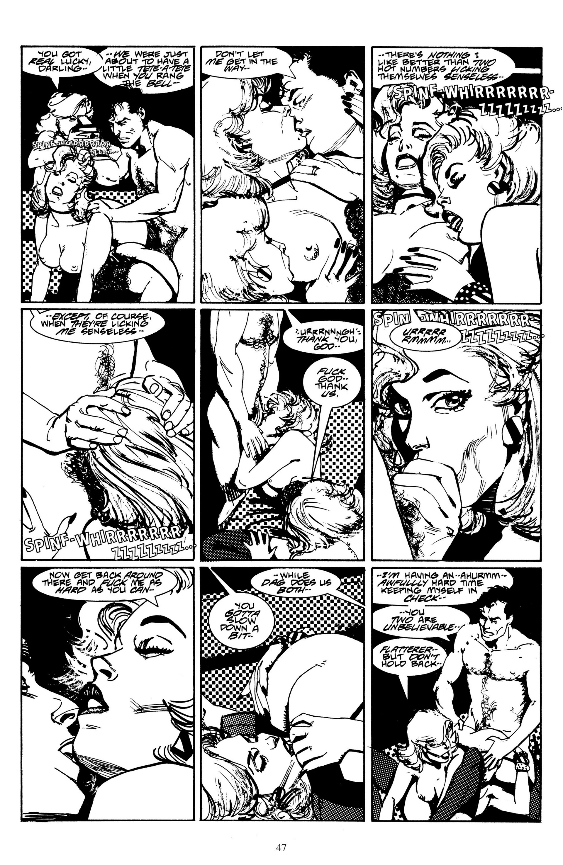 Read online Black Kiss comic -  Issue # TPB - 48