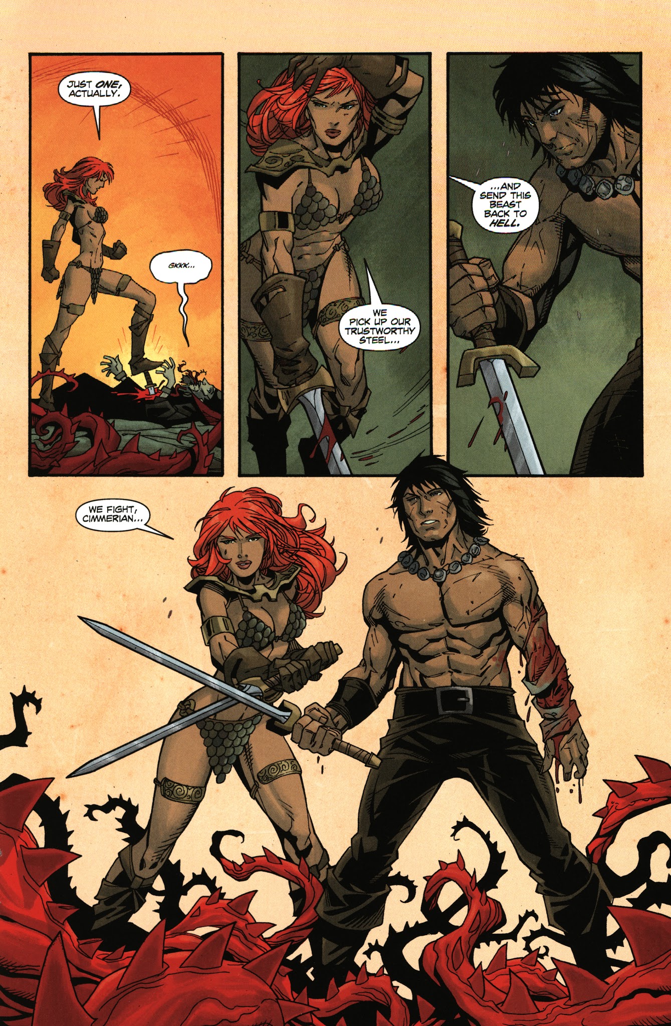 Read online Conan Red Sonja comic -  Issue #4 - 14