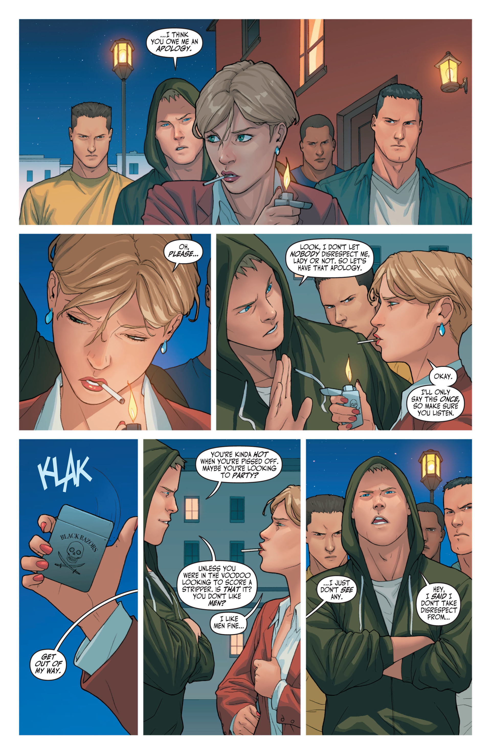 Read online Voodoo (2011) comic -  Issue #1 - 9